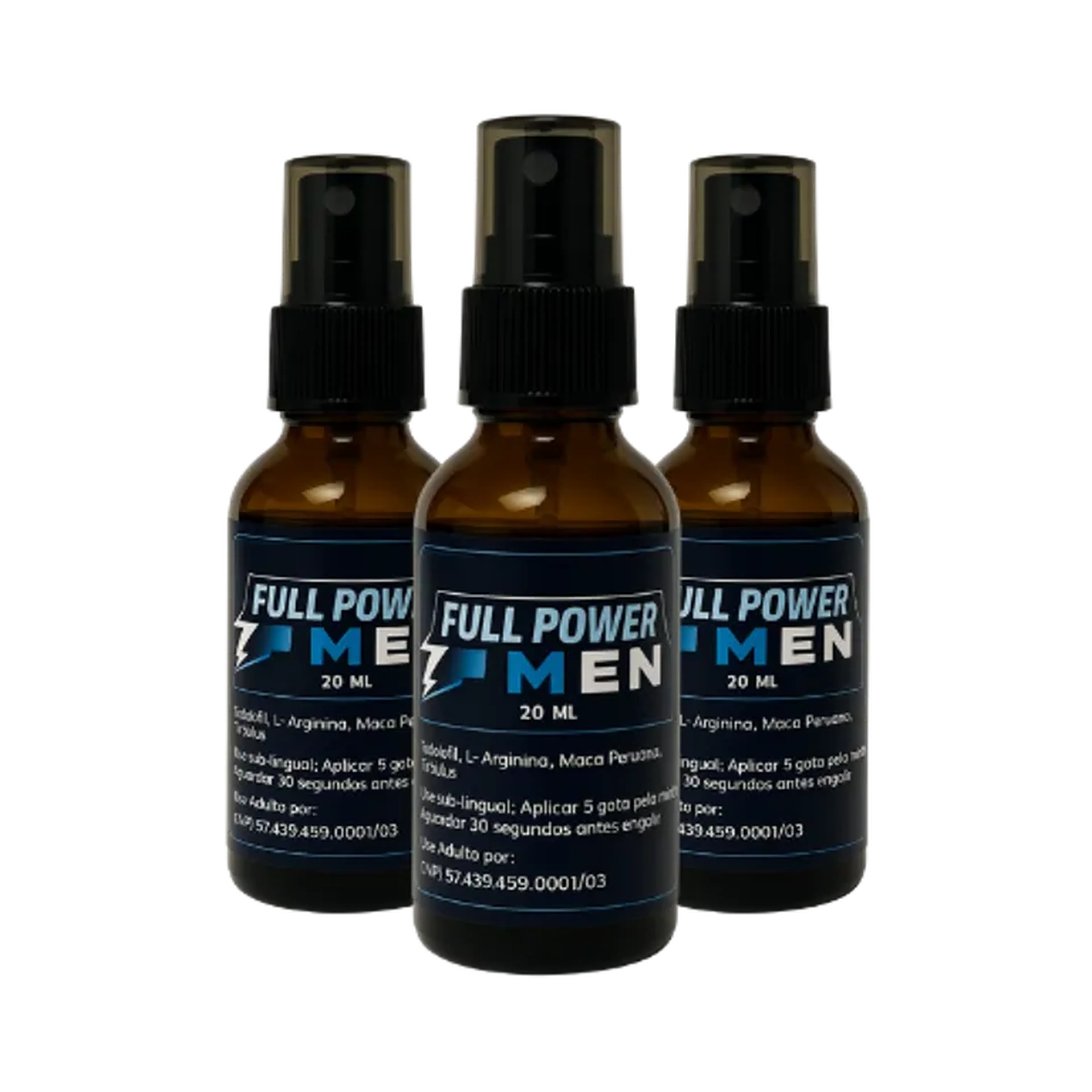 Full Power Men 3 Frascos imagem