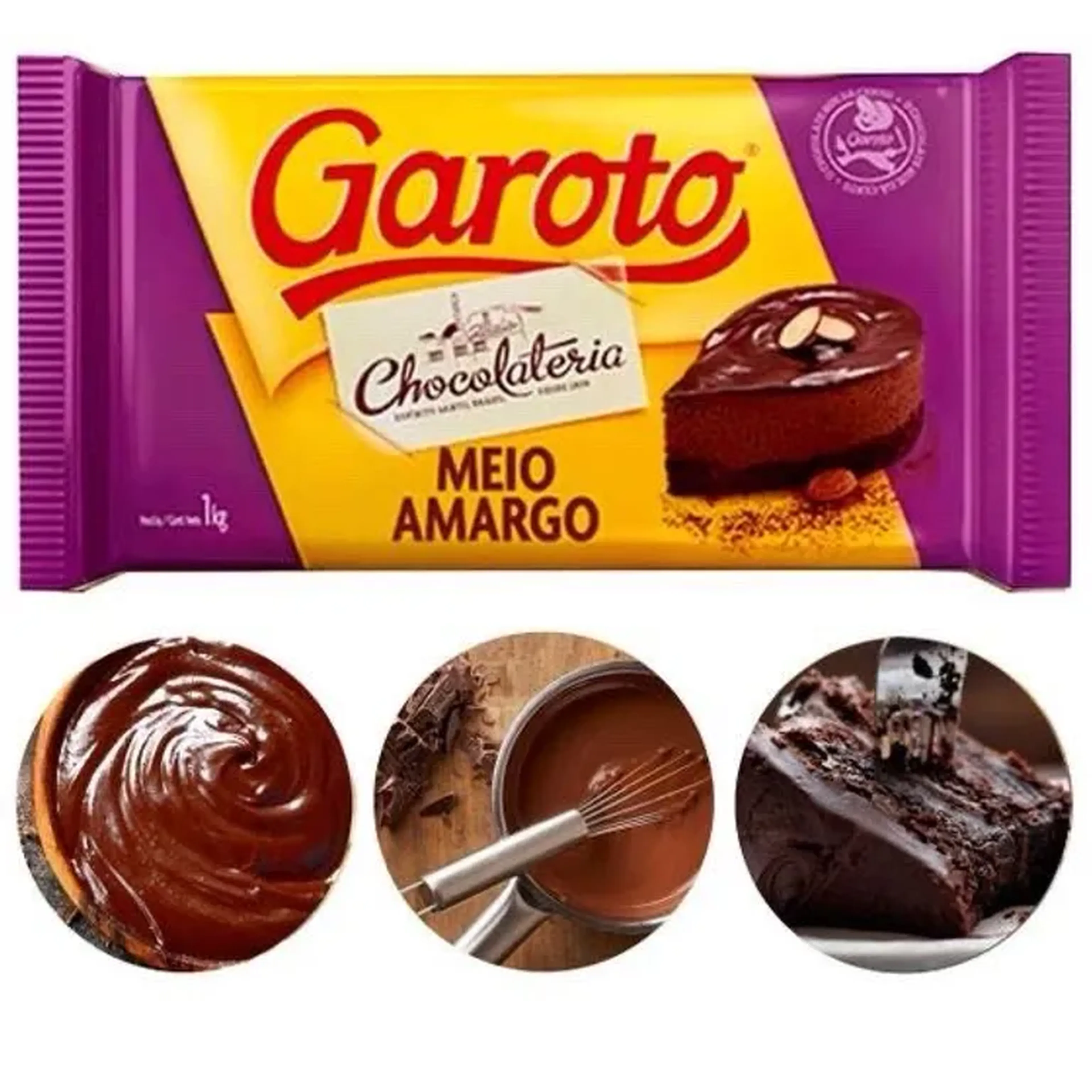 5. 1 kg de Chocolate para preparo de ovos 🐇💜 imagem
