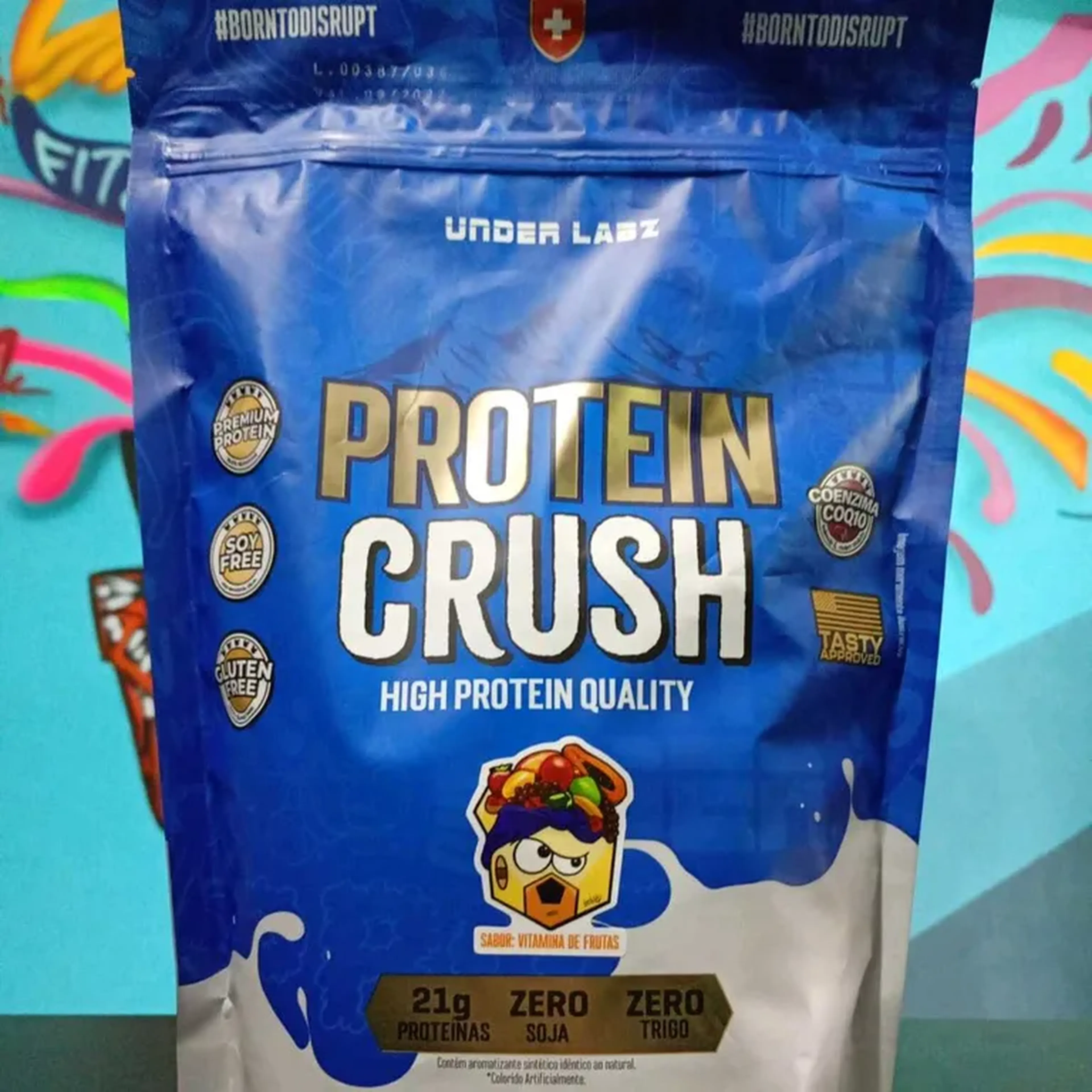 WHEY Protein crush Under Labz sabores imagem