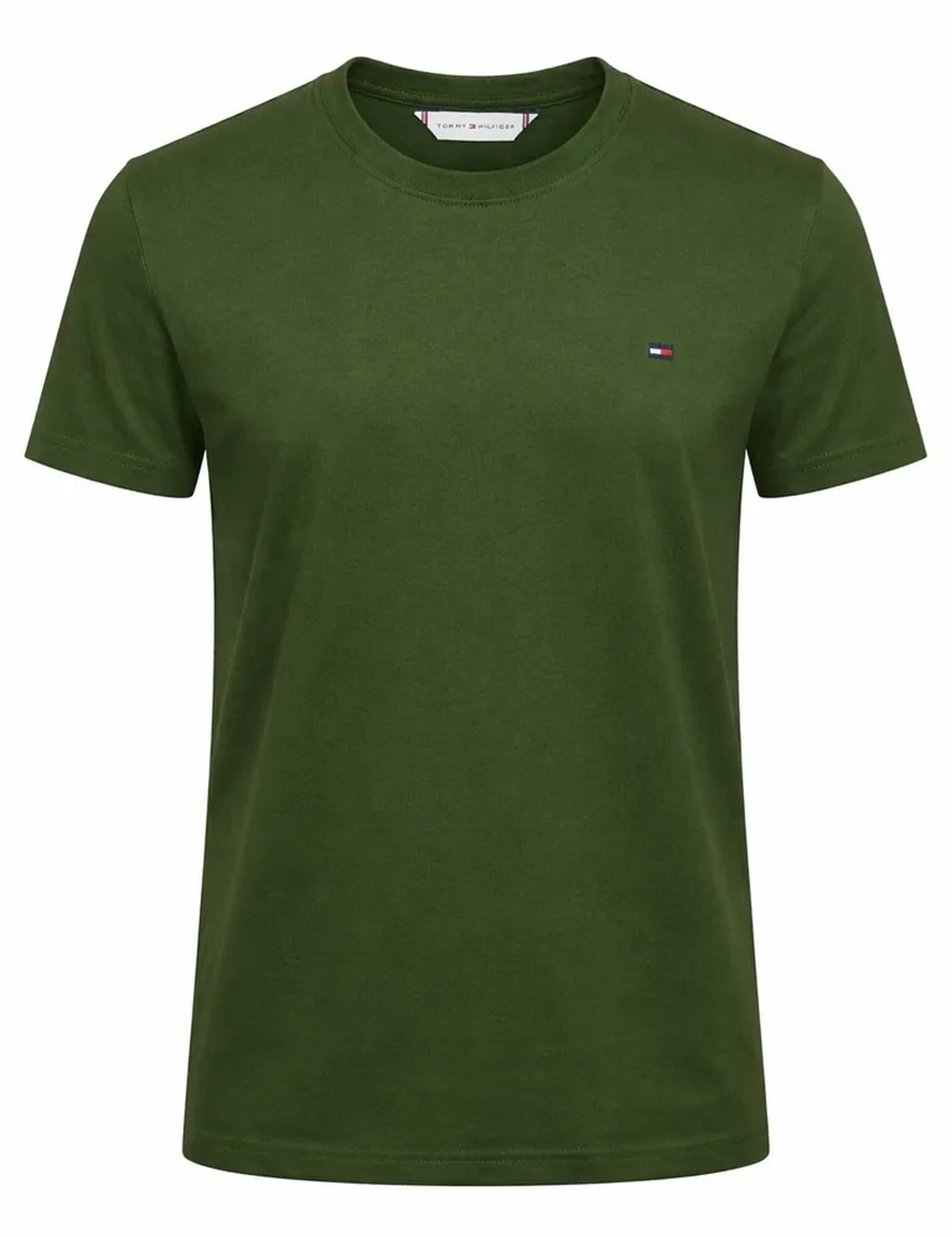 Camisa Bordada Verde Militar imagem