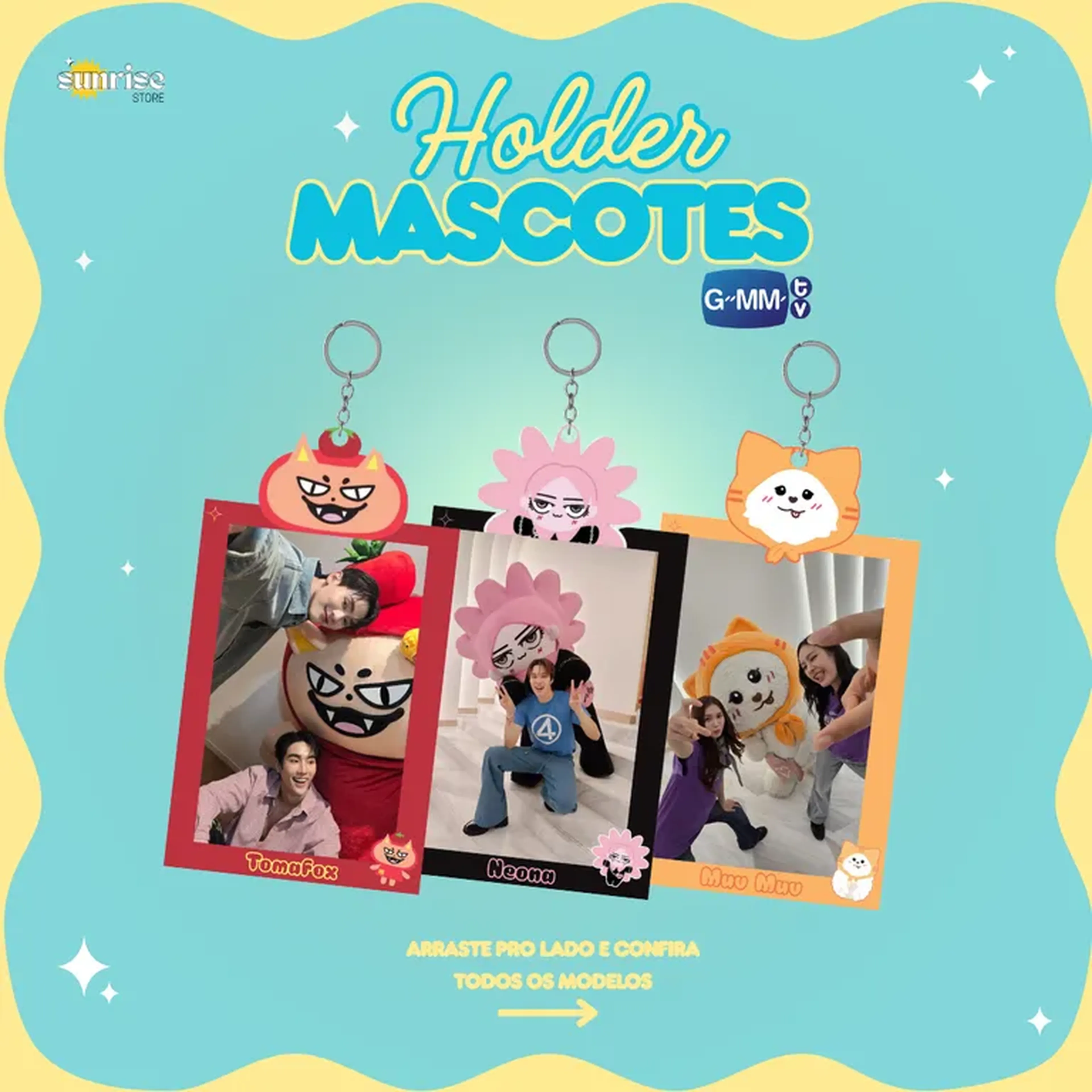 HOLDER PERSONALIZADO - MASCOTES GMMTV imagem