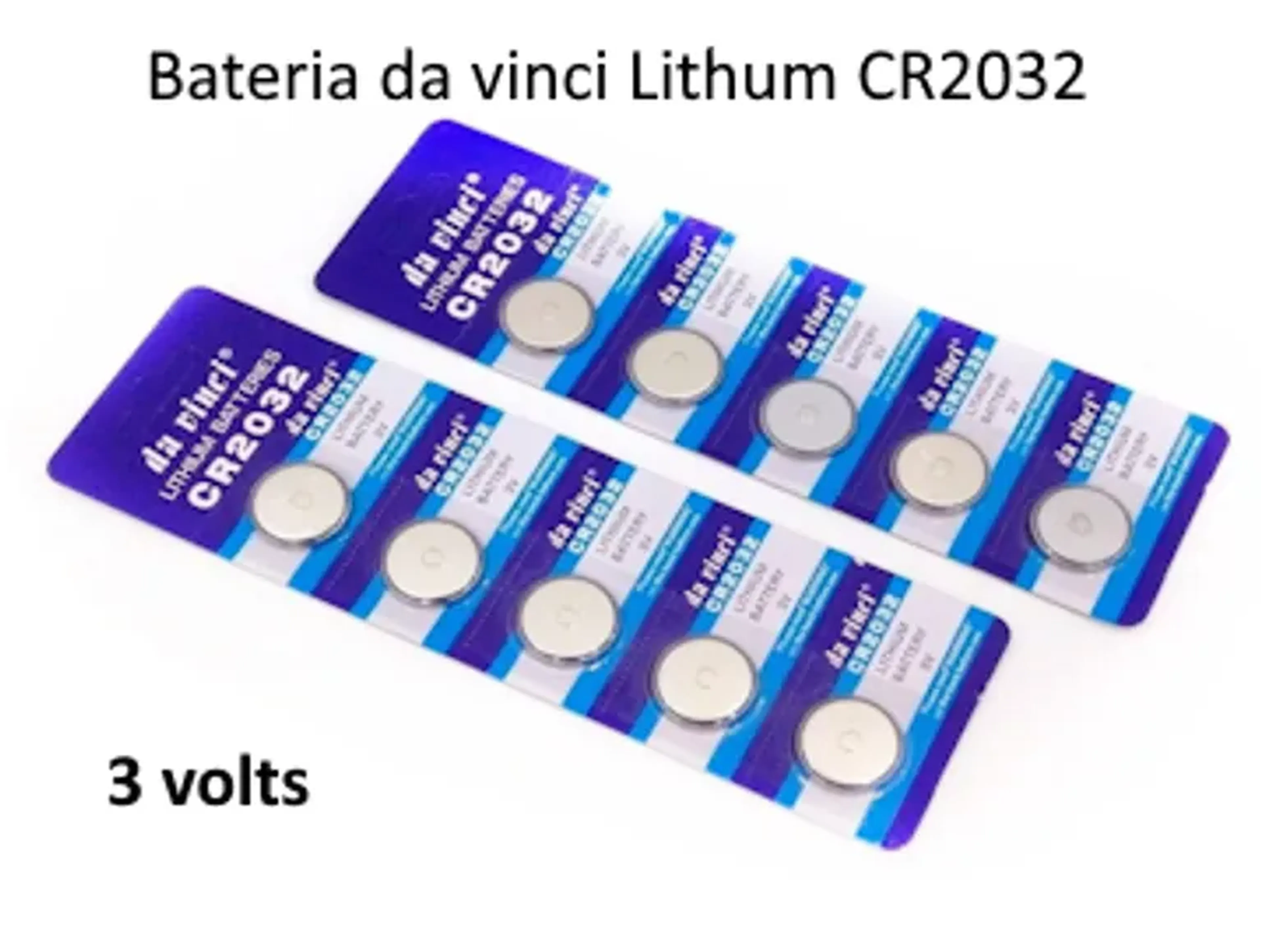 Baterias Cr2032 3v da vinci imagem