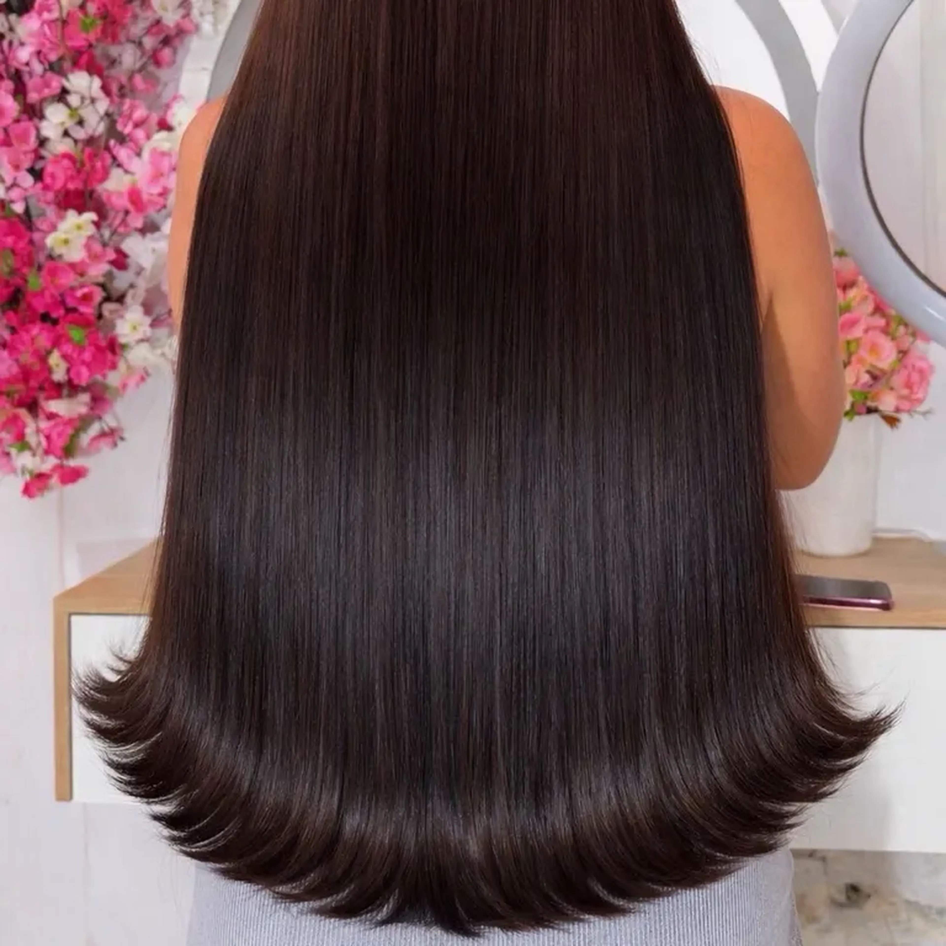 Cabelo Brasileiro 65 cm 100 gr imagem