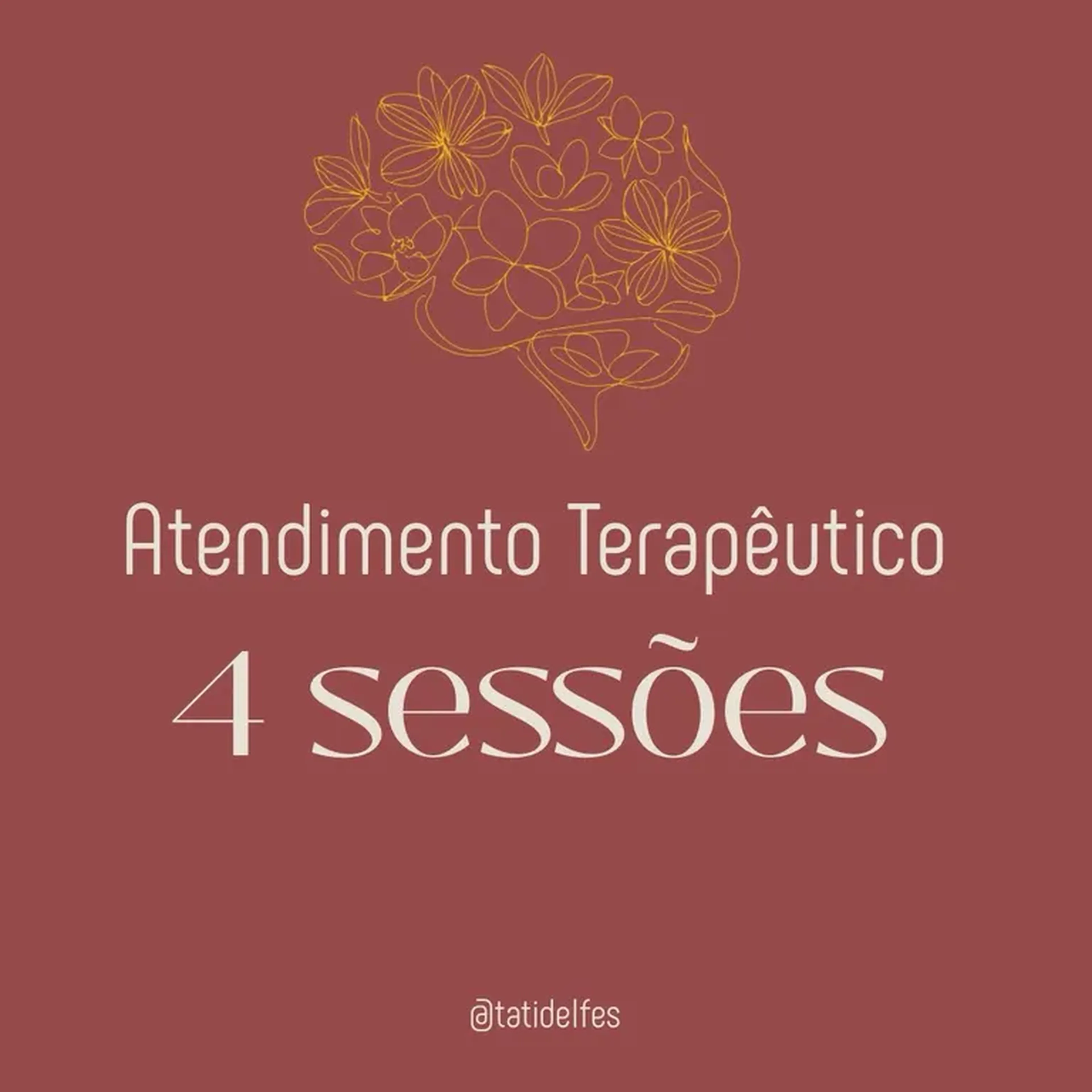 Atendimento Terapêutico - 4 sessões imagem