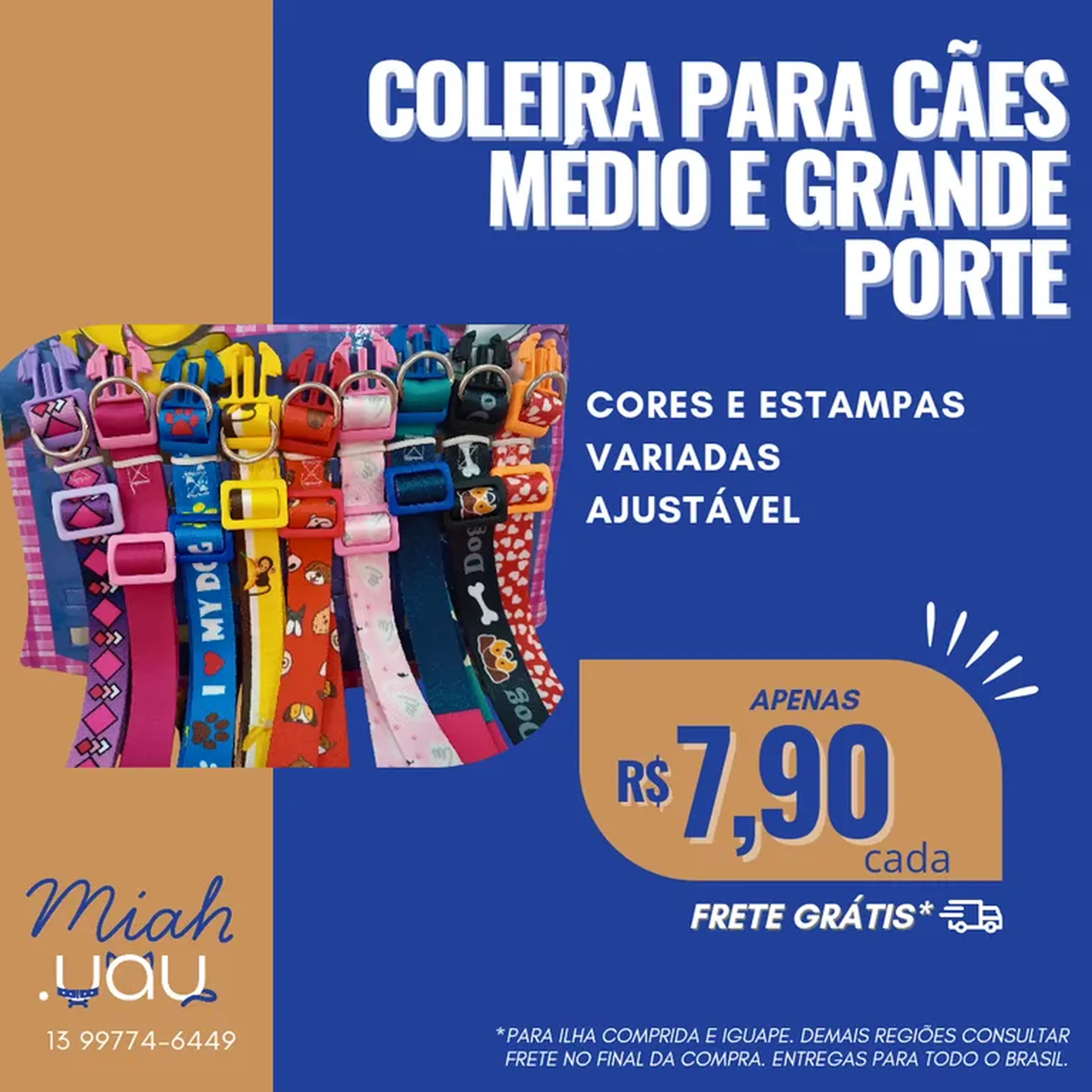 Coleira para cães G imagem