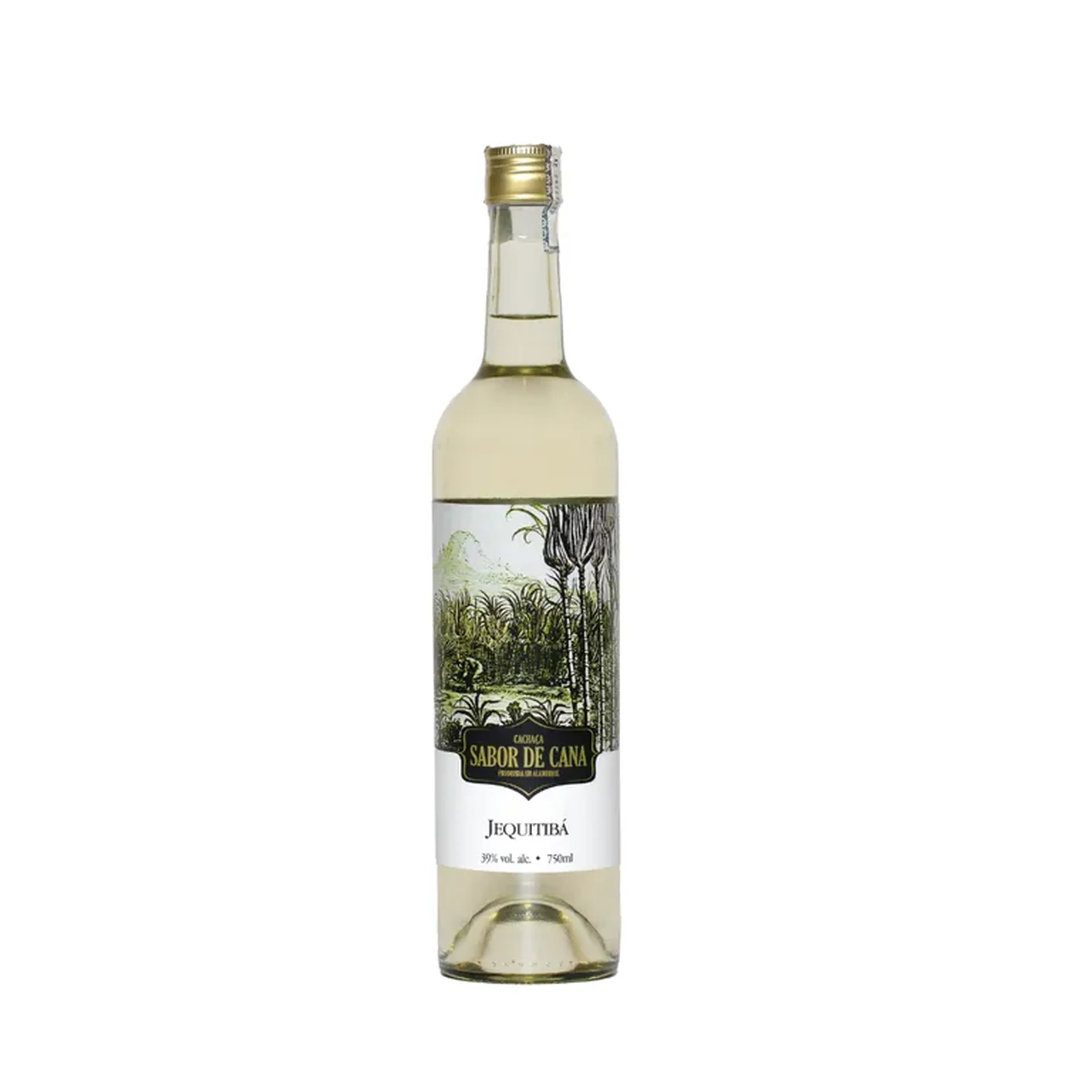 Cachaça Artesanal Sabor de Cana Jequitibá imagem