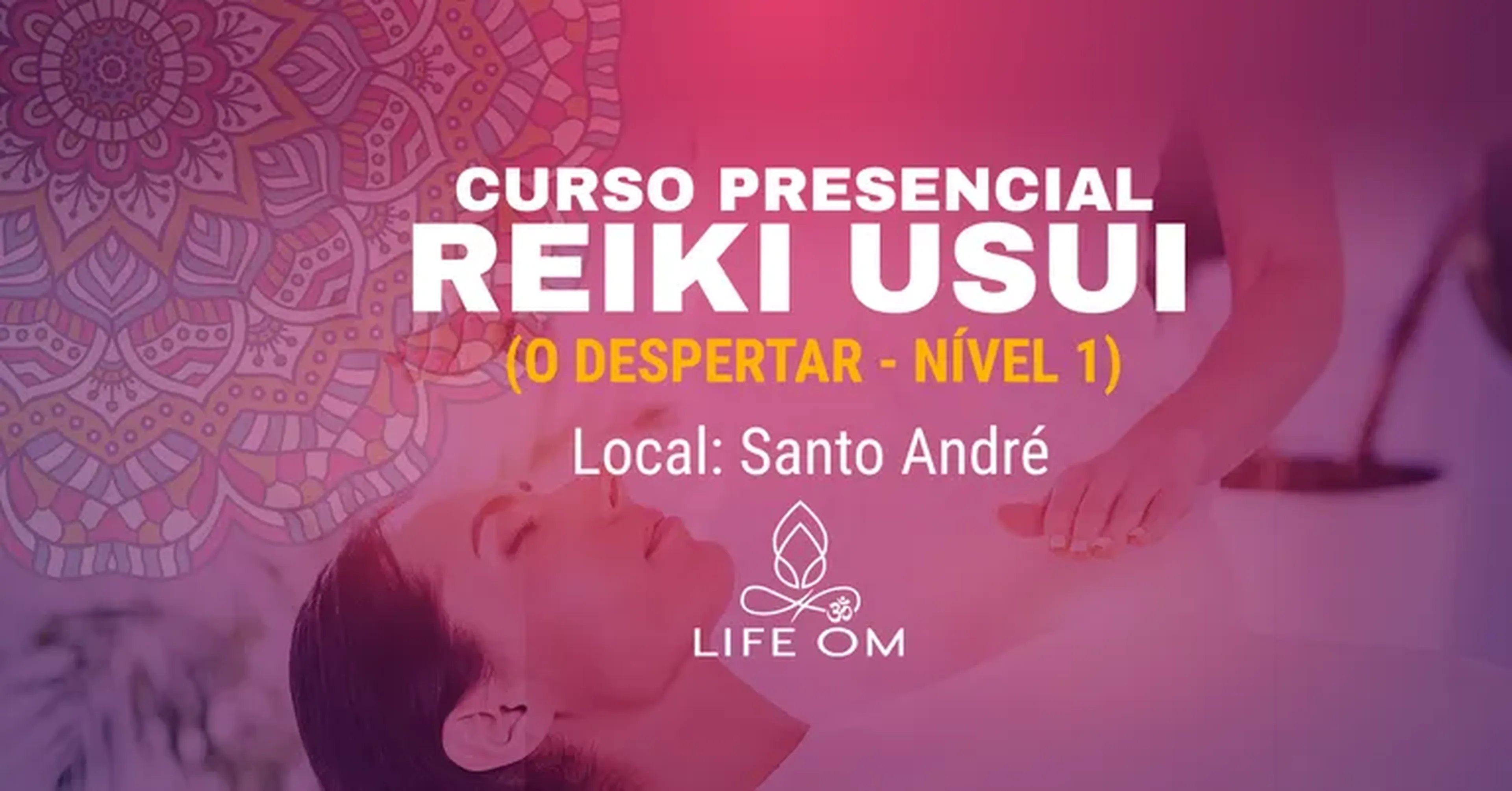 Curso de Reiki Nível 1 - Presencial imagem