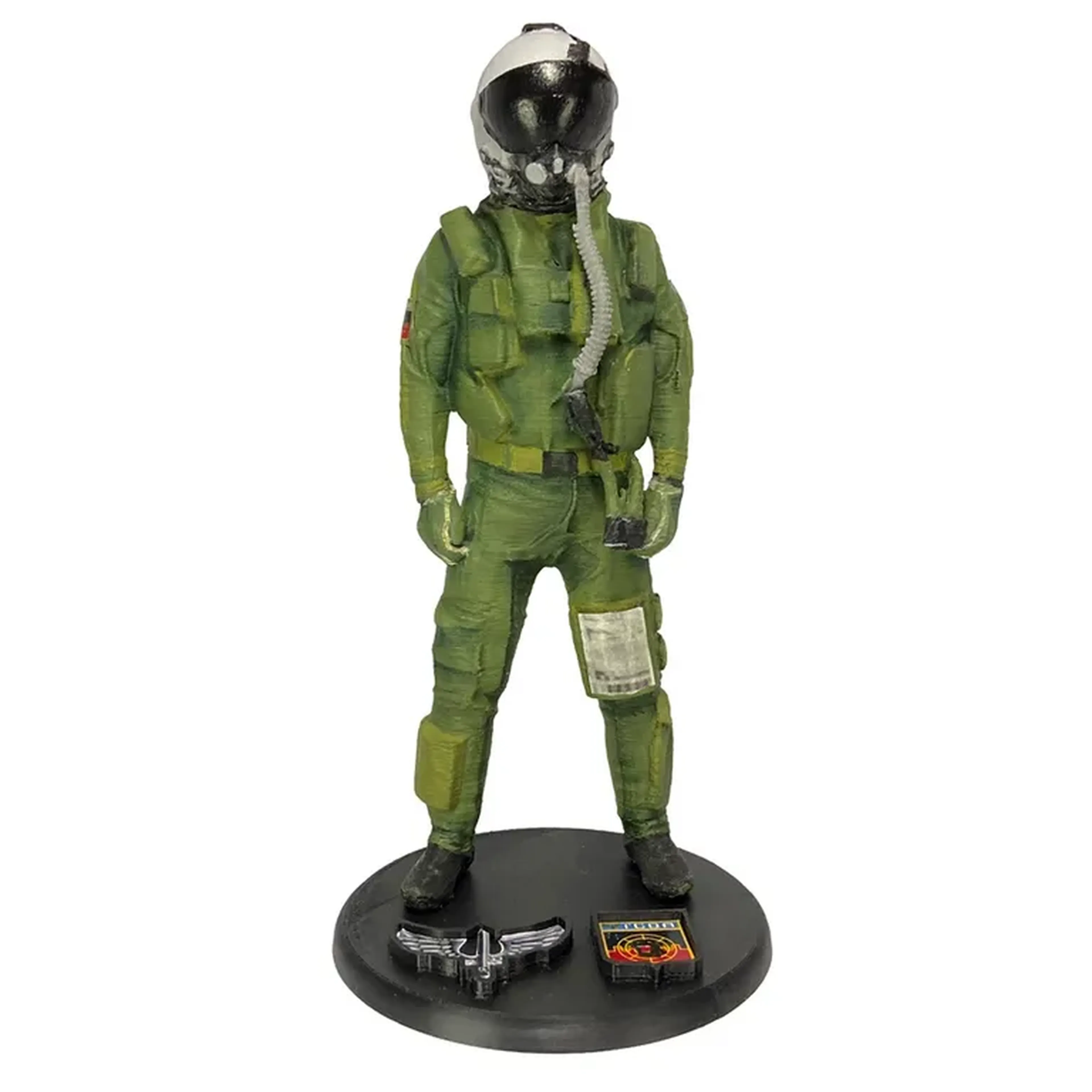 Miniatura Piloto Gripen Brasileiro 15cm imagem