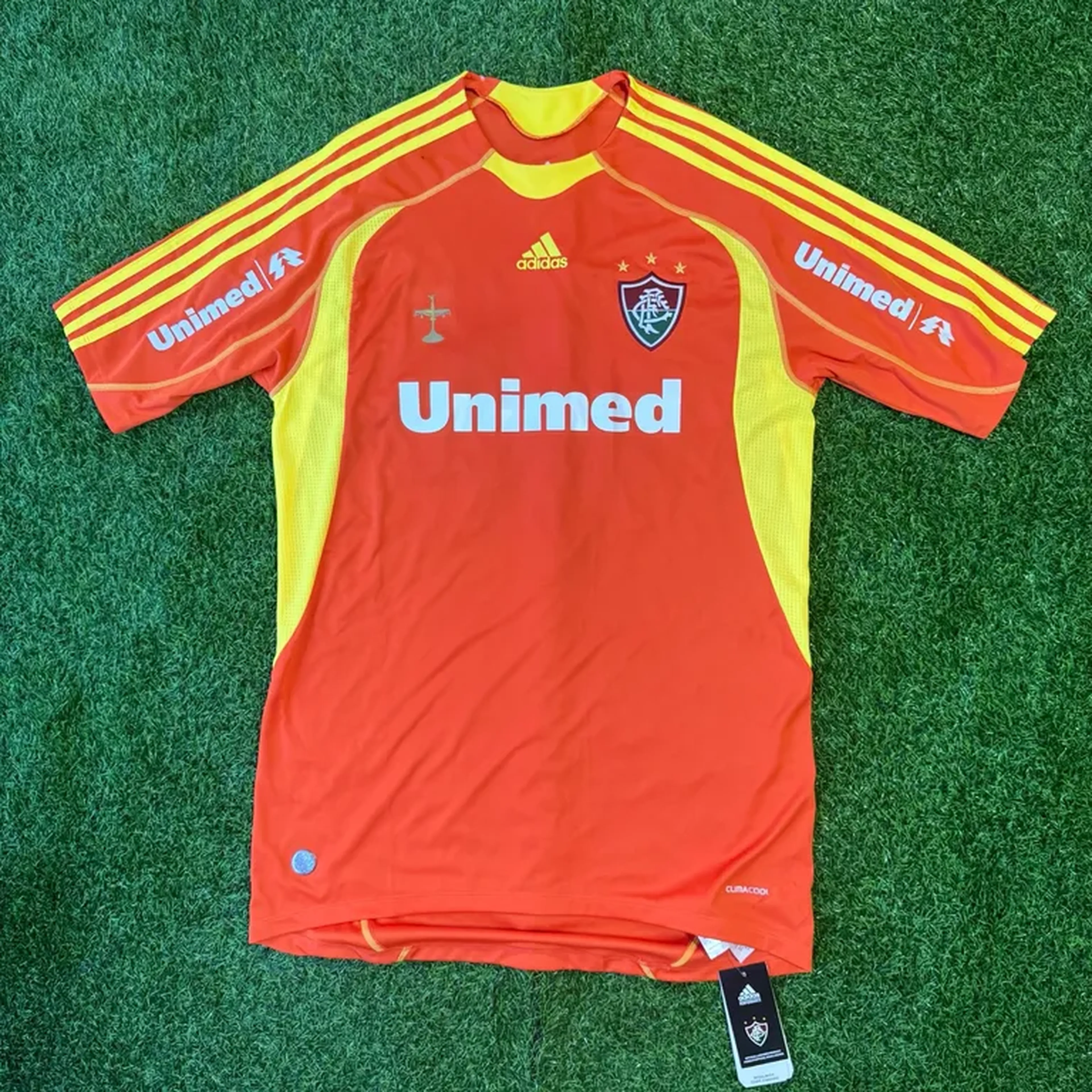 Camisa Fluminense Adidas 2009 G - Eitiqueta imagem