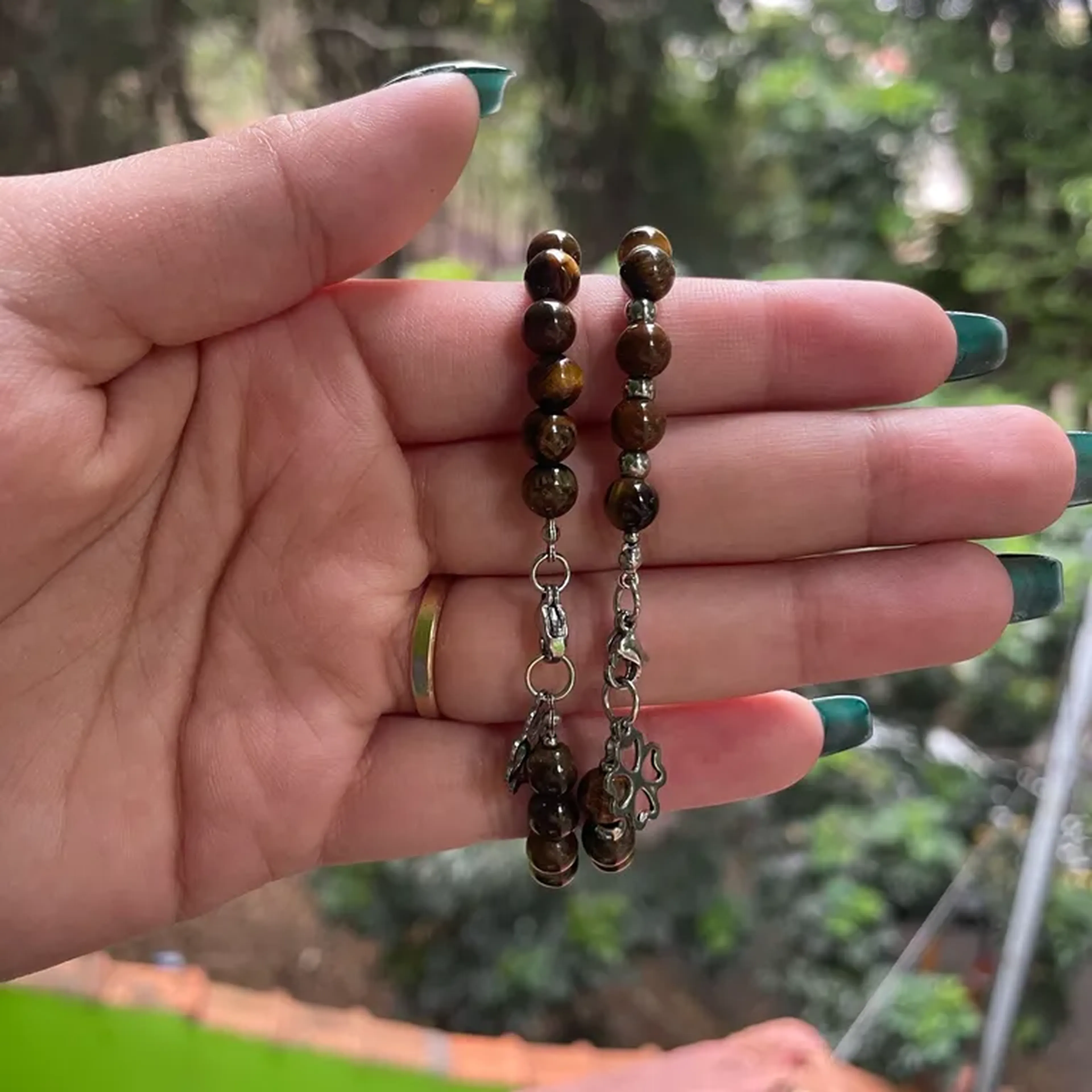 Pulseira olho de tigre imagem