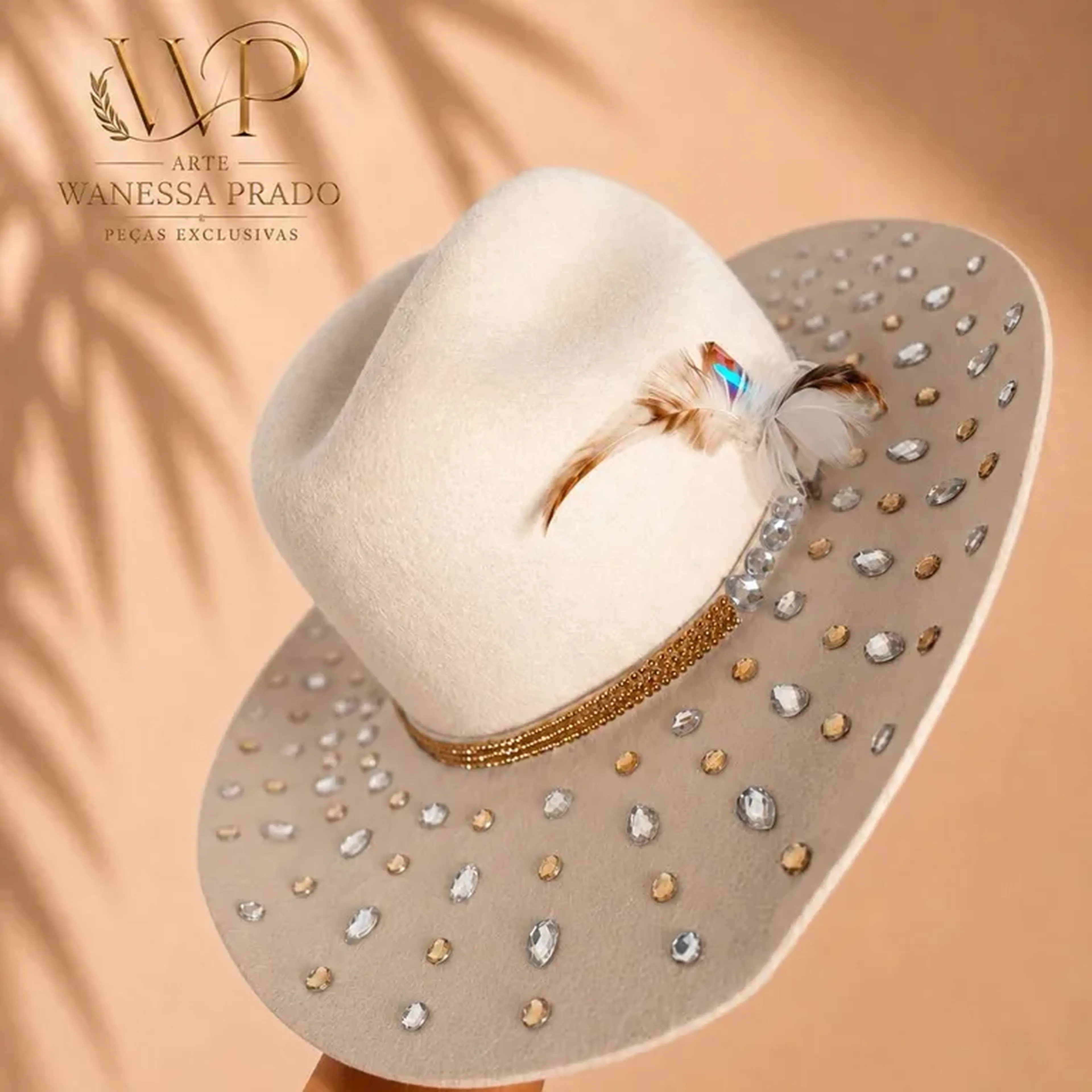 Chapéu Country Off White imagem