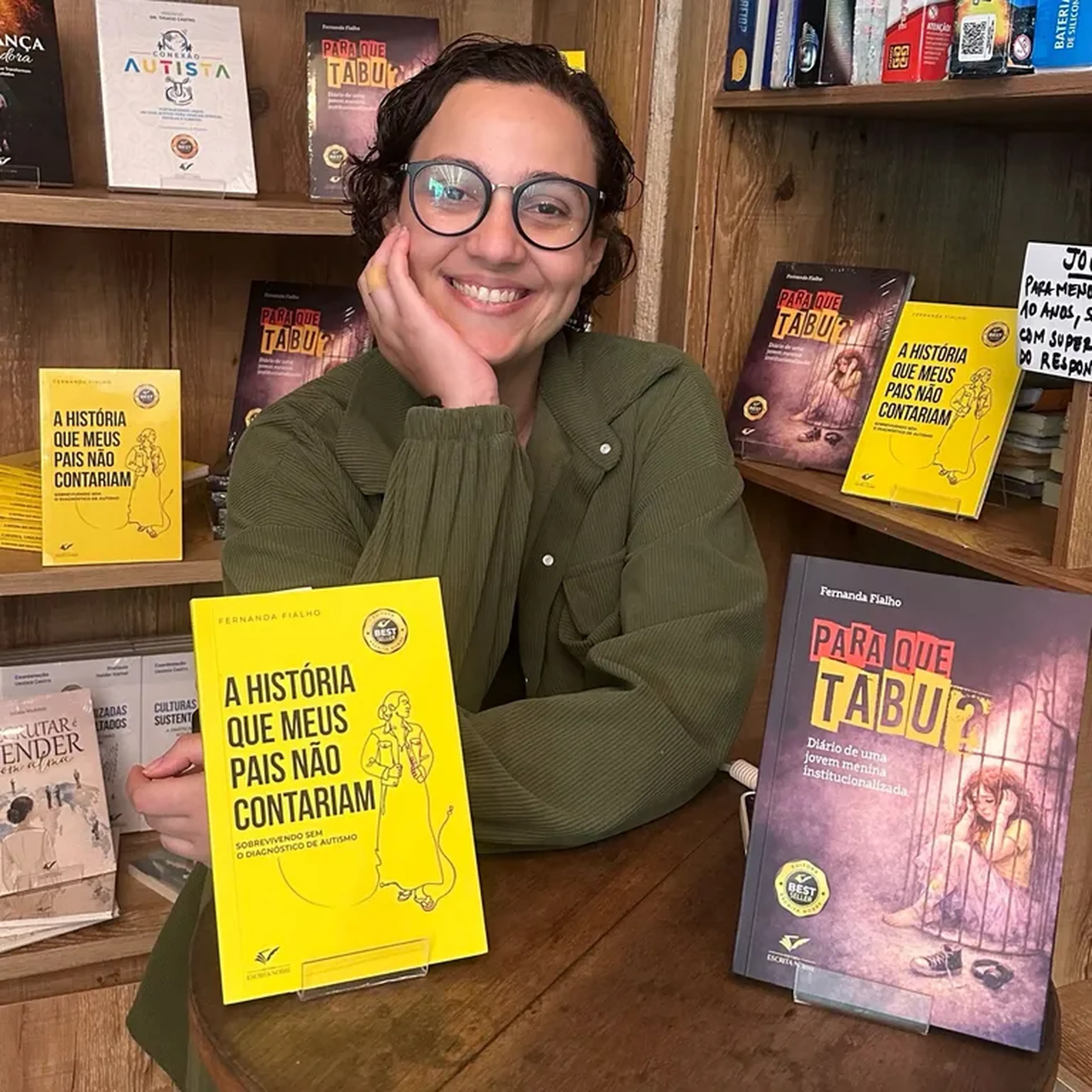 Kit dos dois livros Fernanda Fialho imagem