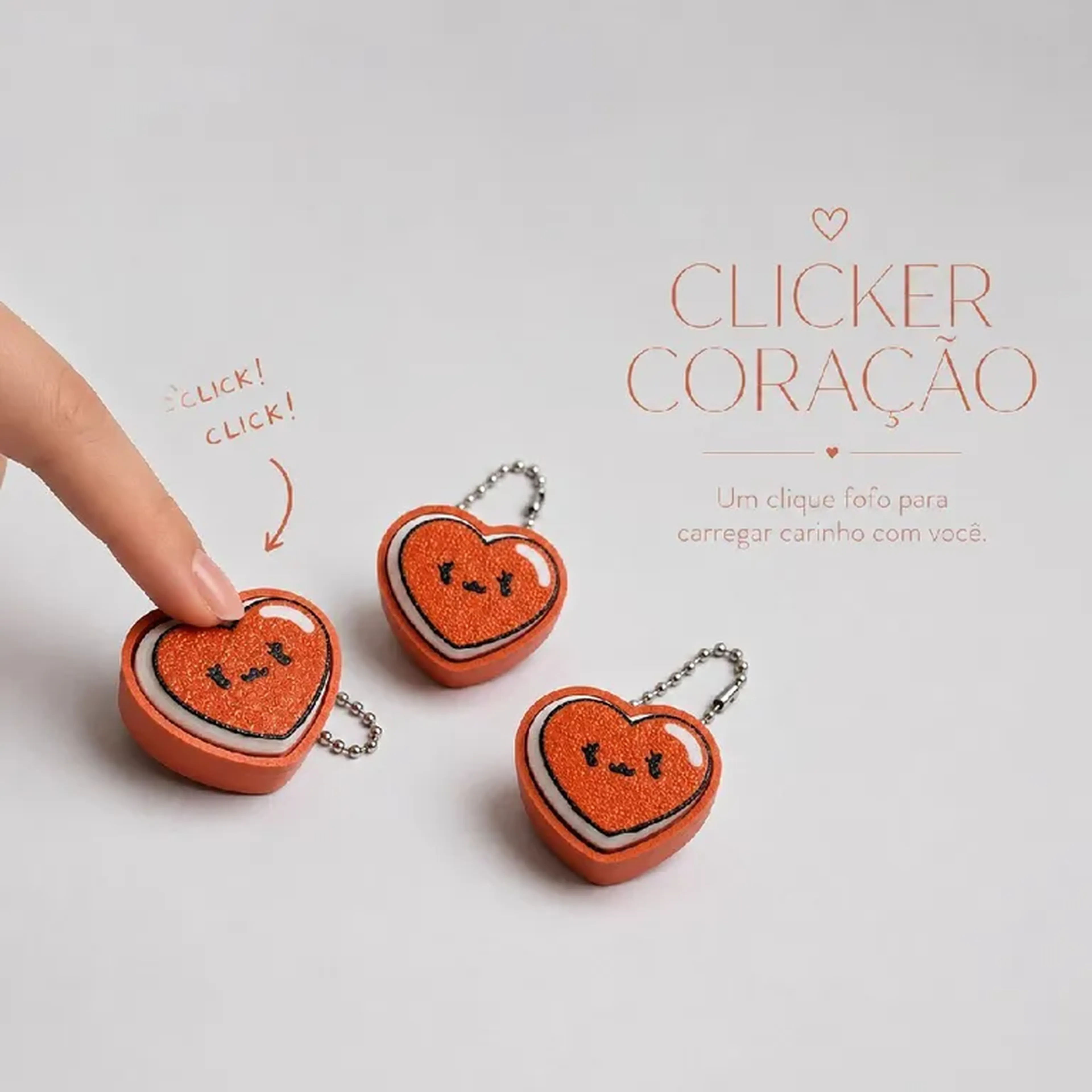 Clicker de Coração imagem