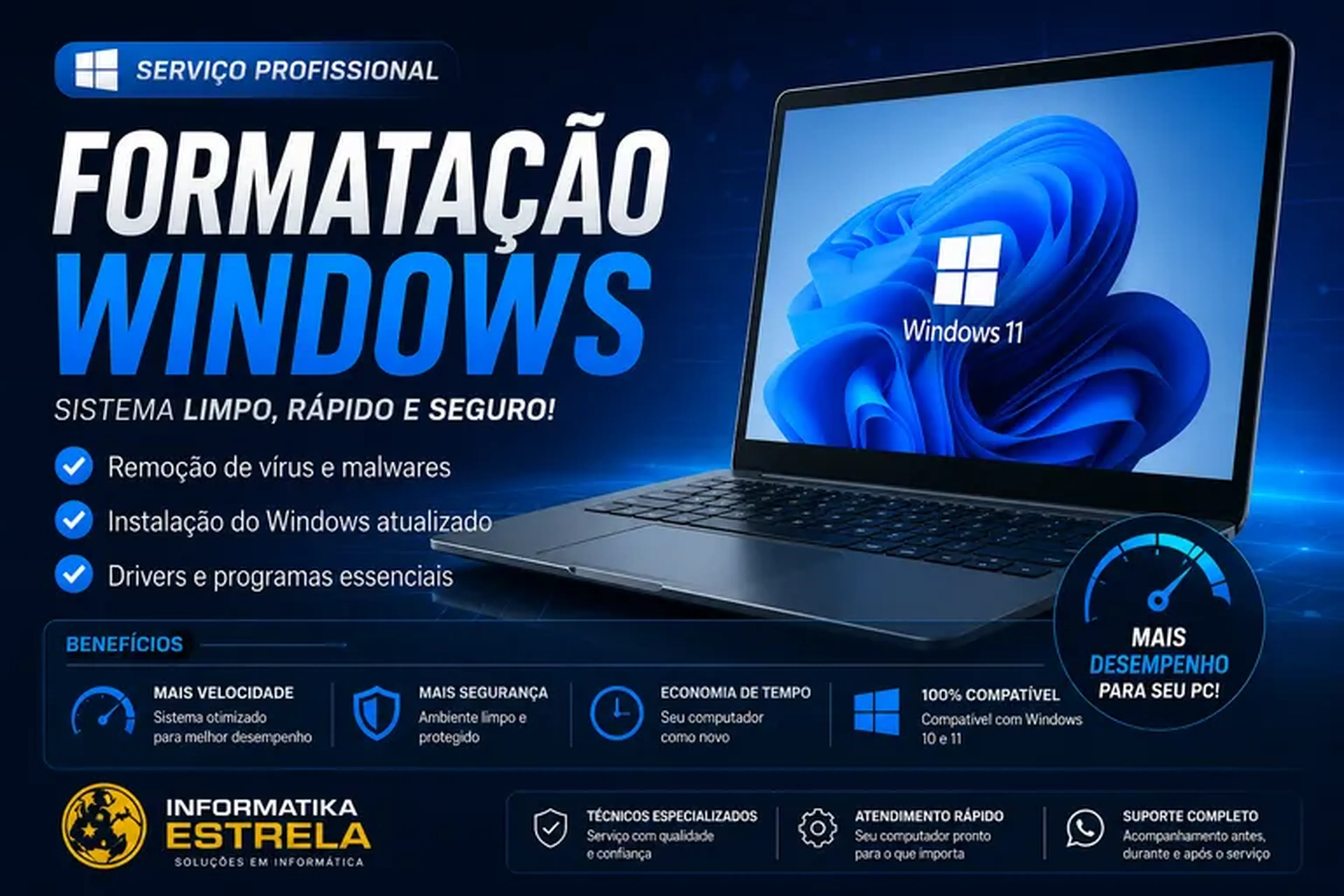 Formatação com BKP imagem