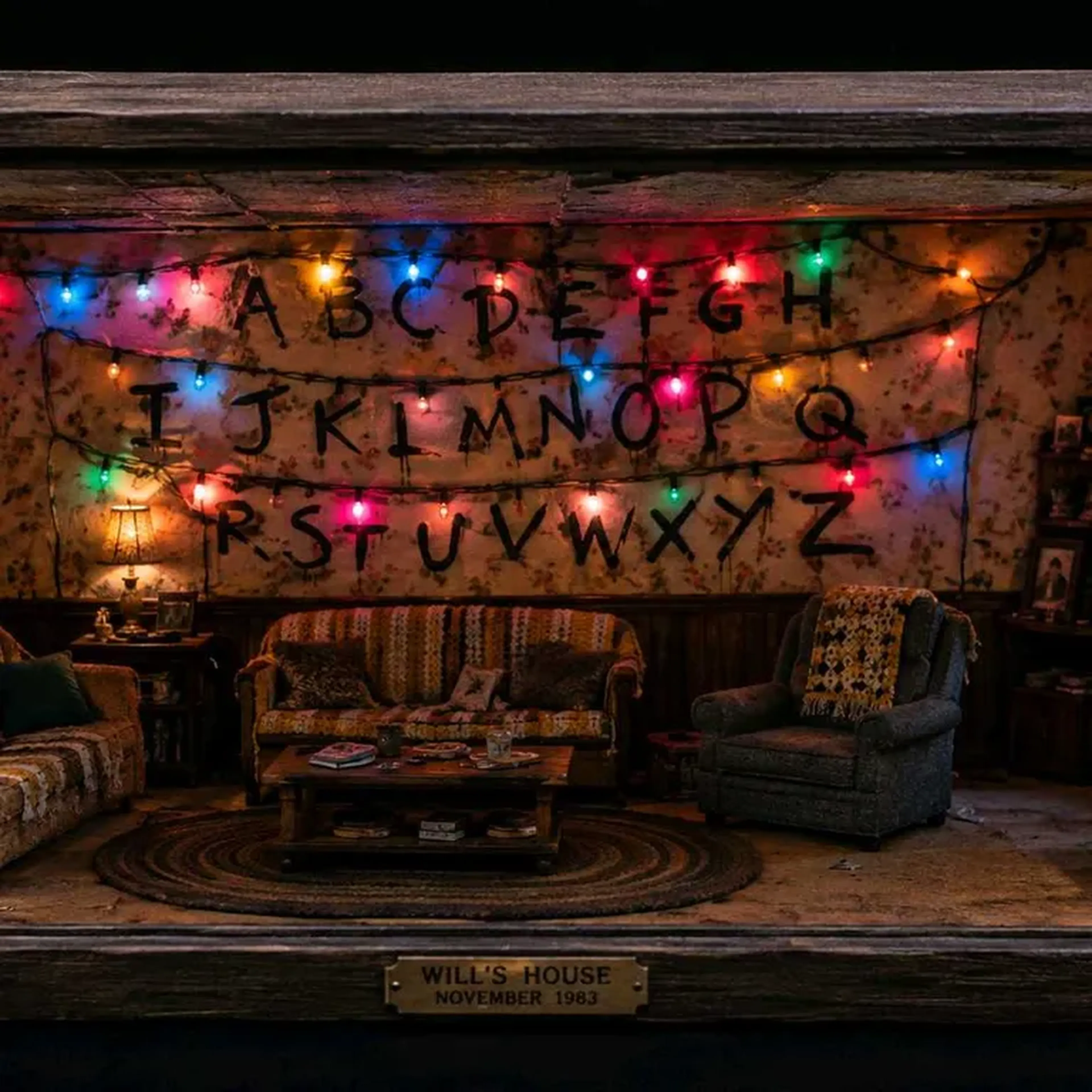 diorama stranger things Encomenda imagem