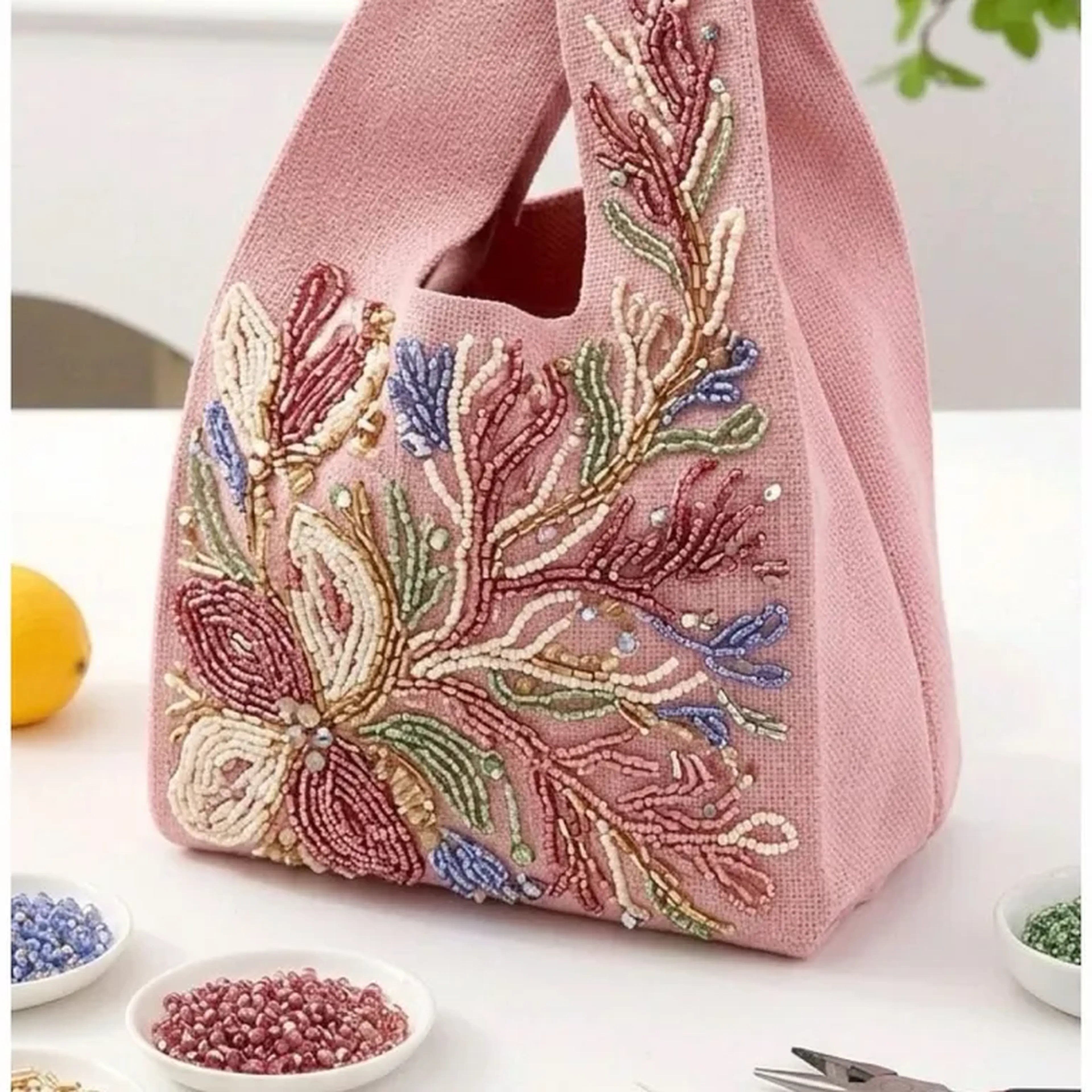 Mini Curso Bordado em tecido na bolsinha japonesa imagem