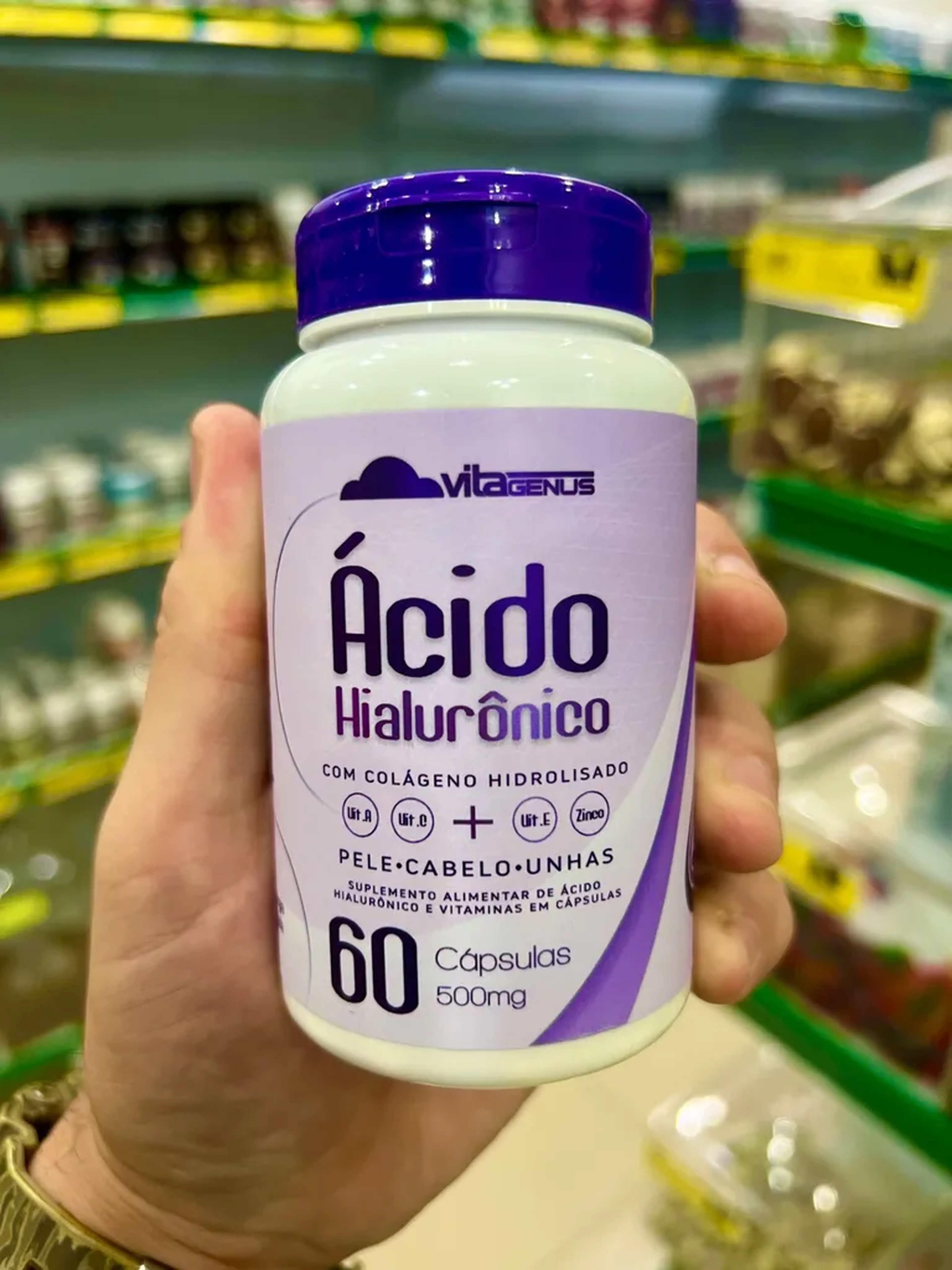 Ácido Hialurônico + Colágeno Hidrolisado imagem