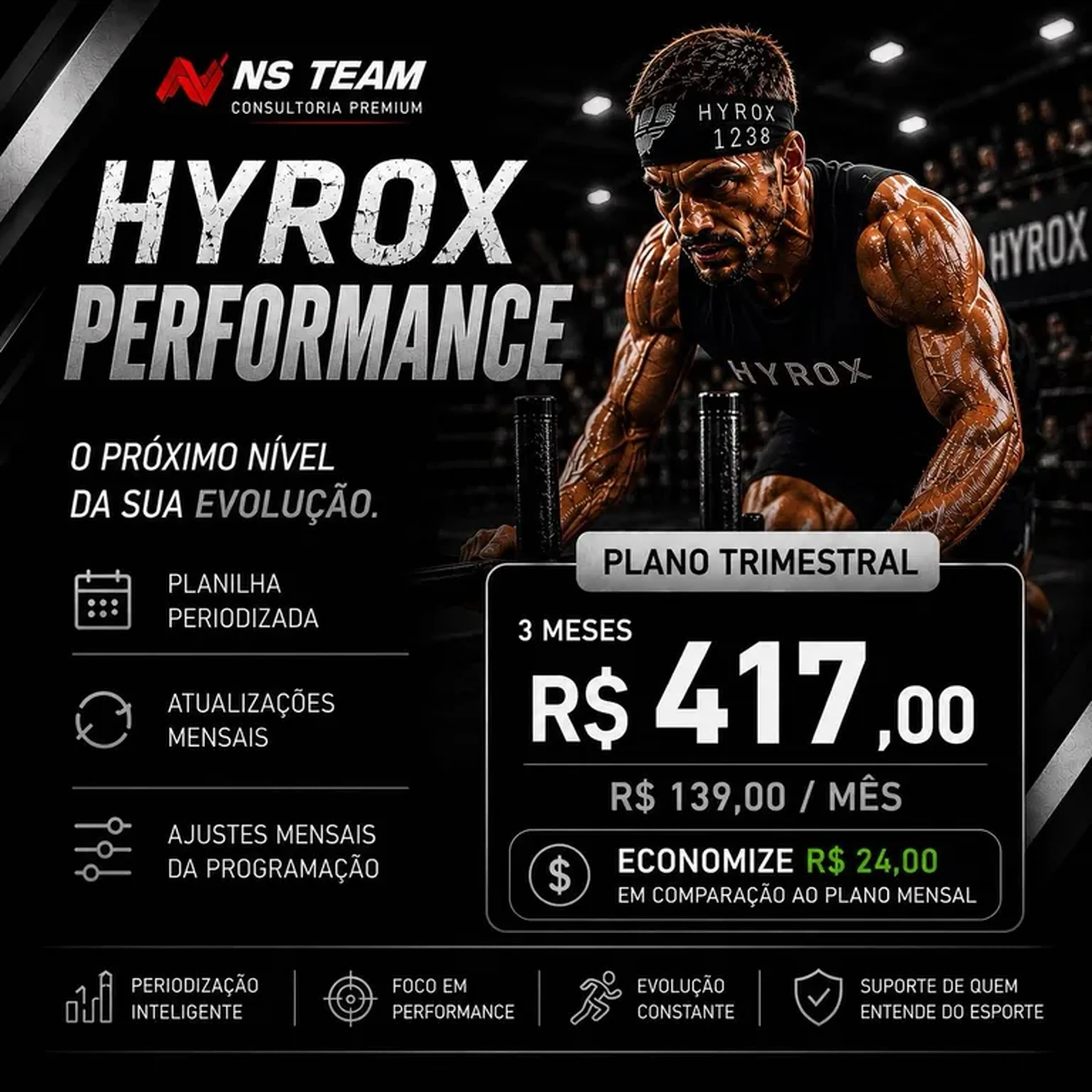 HYROX PERFORMANCE - Trimestral imagem