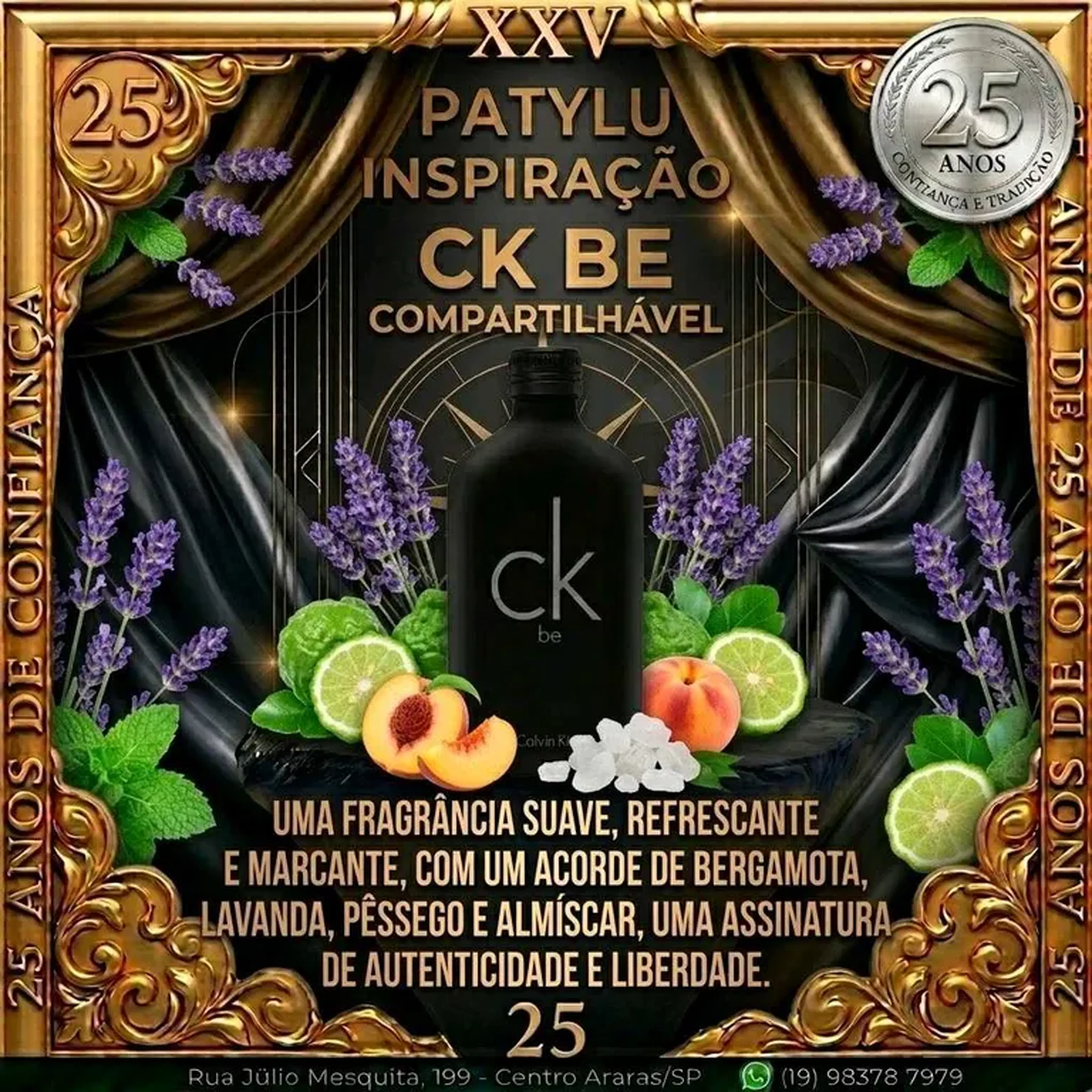 Inspiração Ck Be 100ml imagem