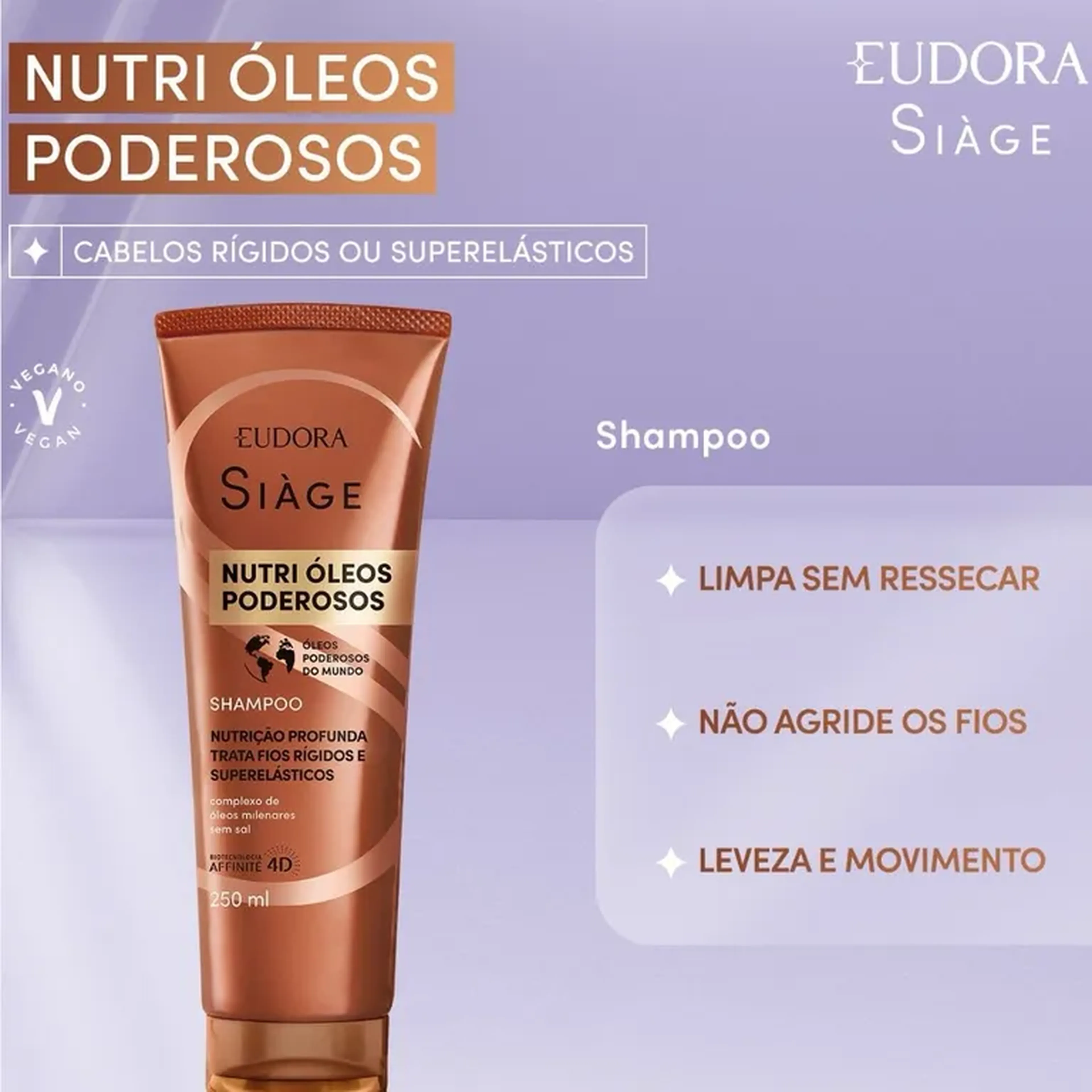 Shampoo Siàge Nutri Óleos Poderosos imagem