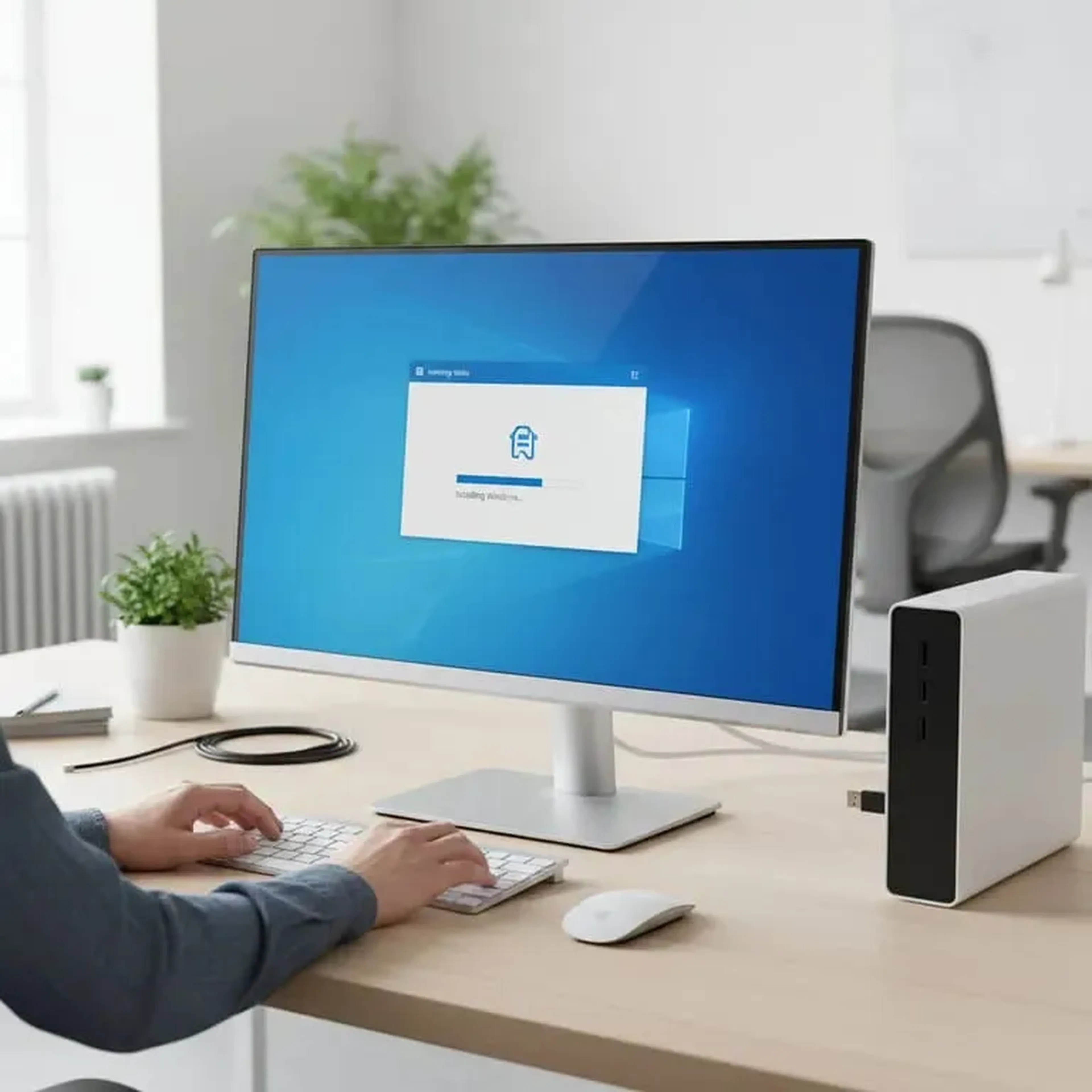 Instalação do Windows imagem