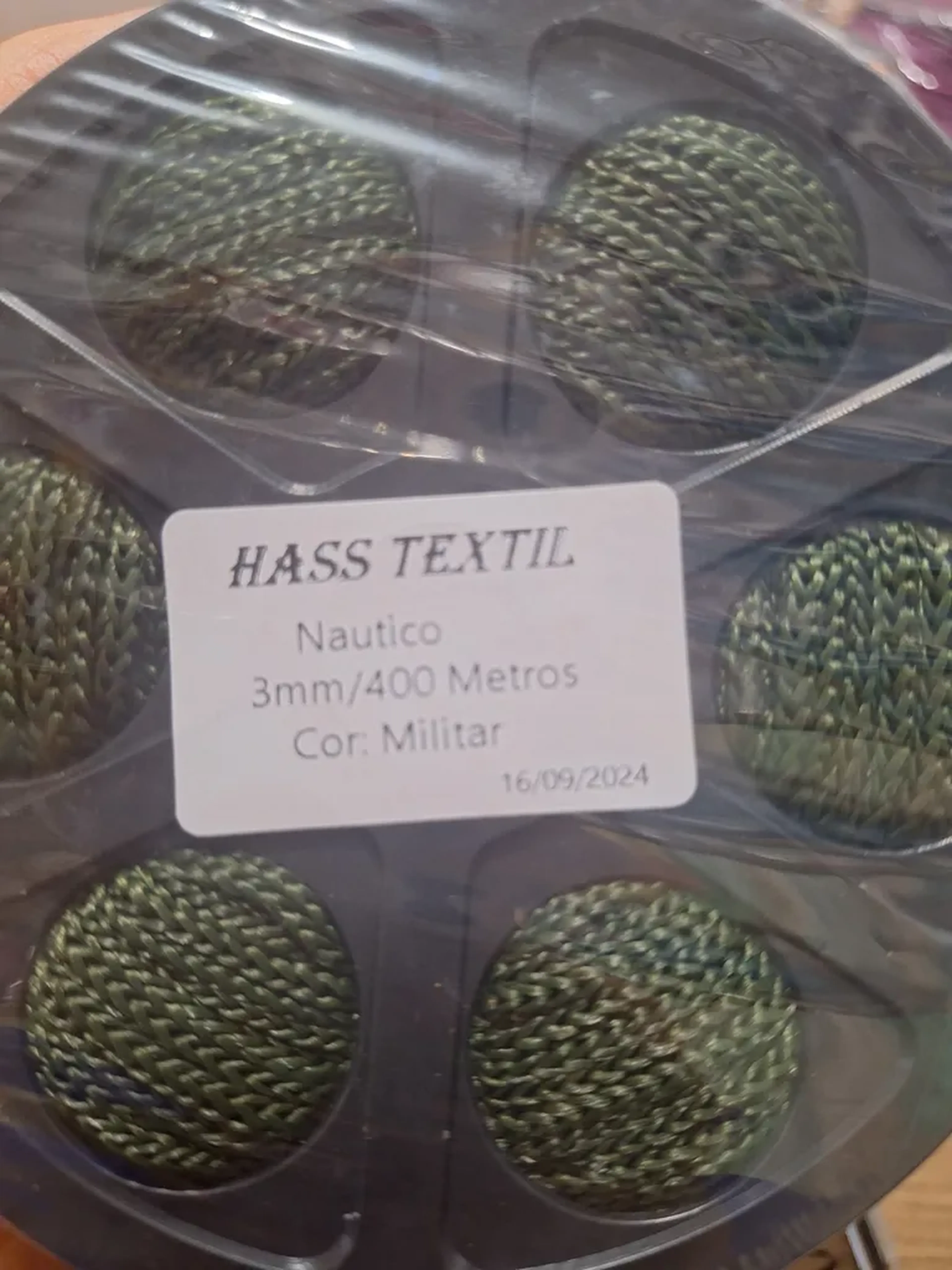 Fio Náutico 3mm Militar imagem