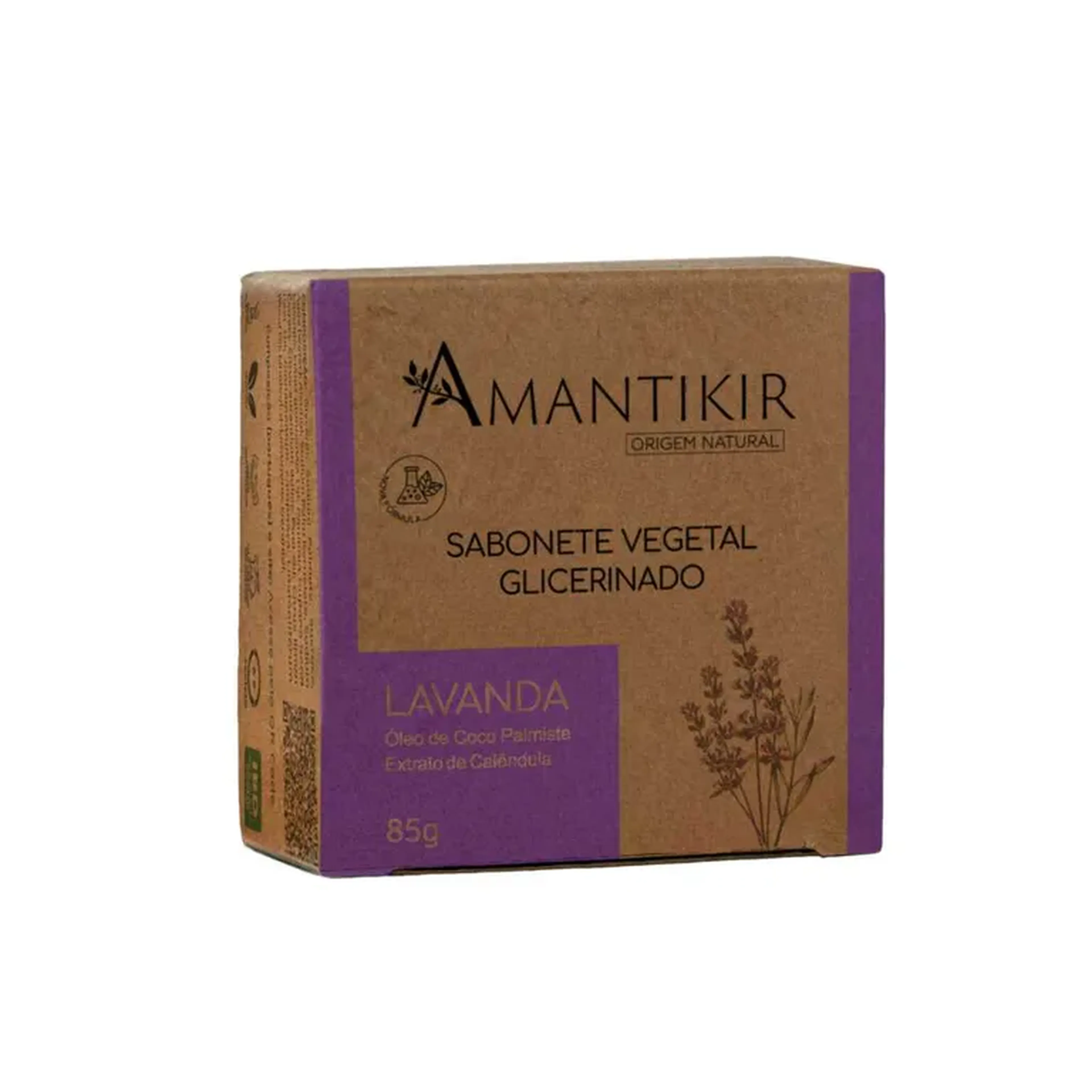 Sabonete Glicerinado Vegetal Lavanda 85g imagem