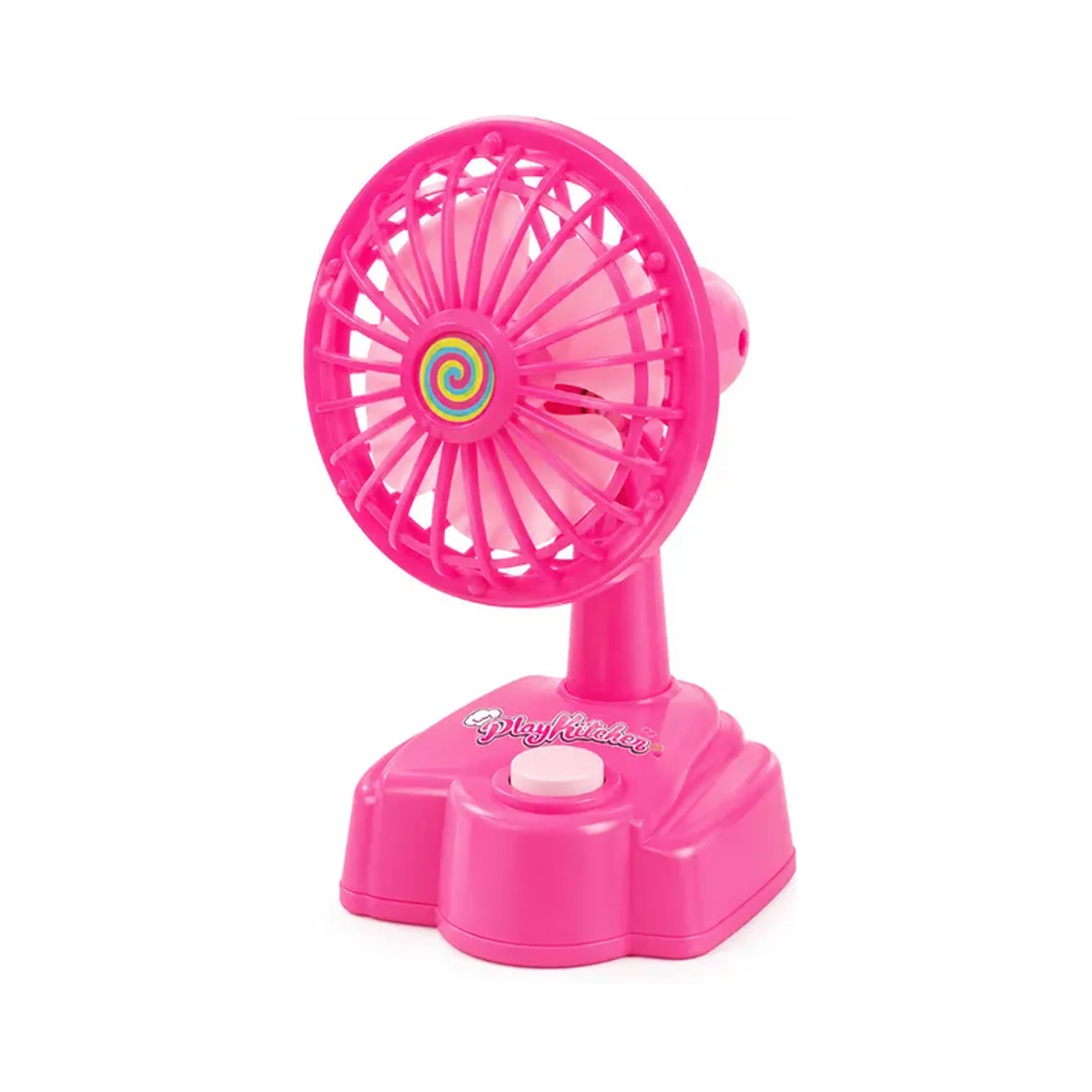 Mini Ventilador Infantil de Brinquedo Play Kitchen com Som Rosa imagem
