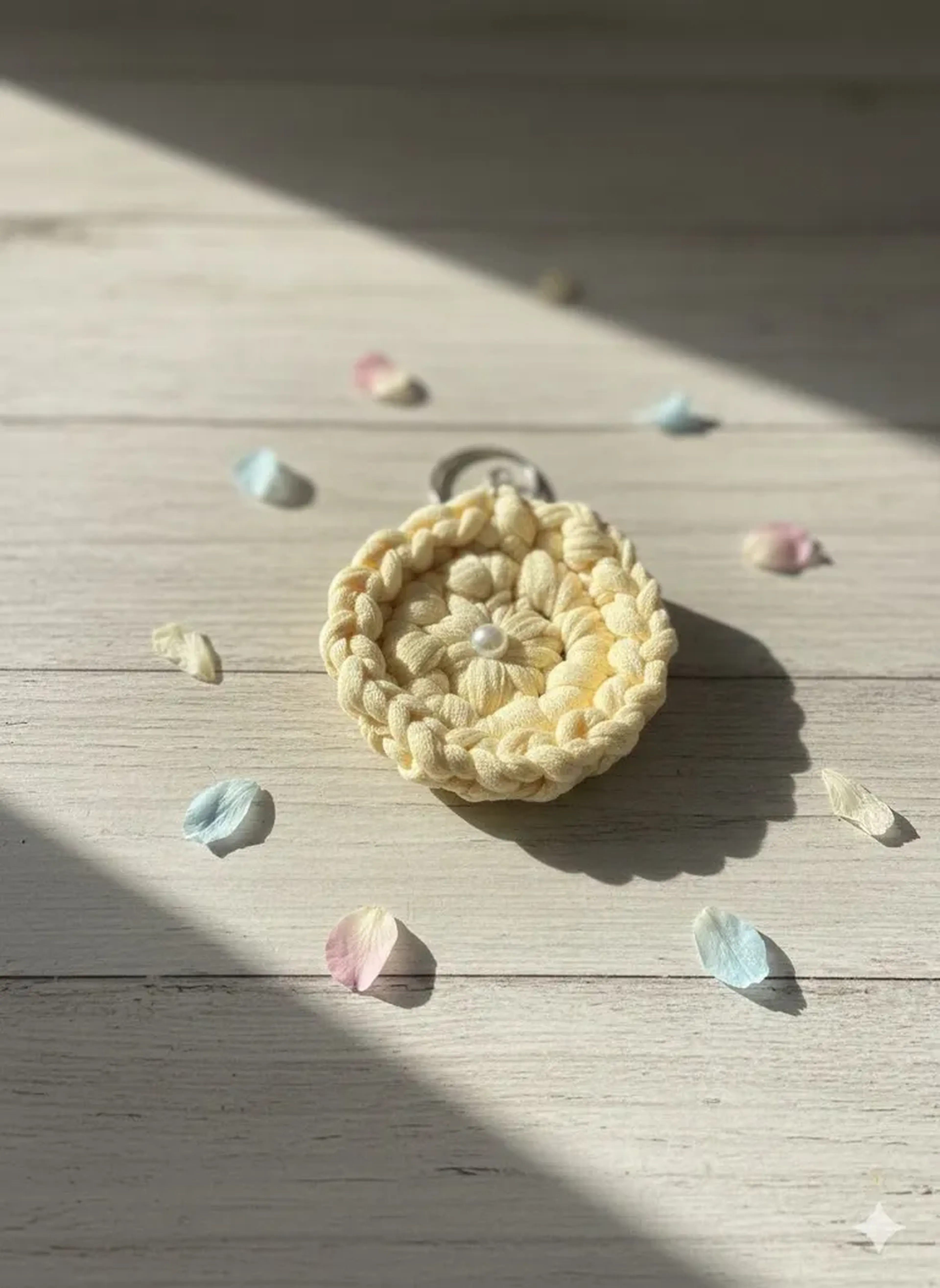Chaveiro Mandala Areia Doce imagem