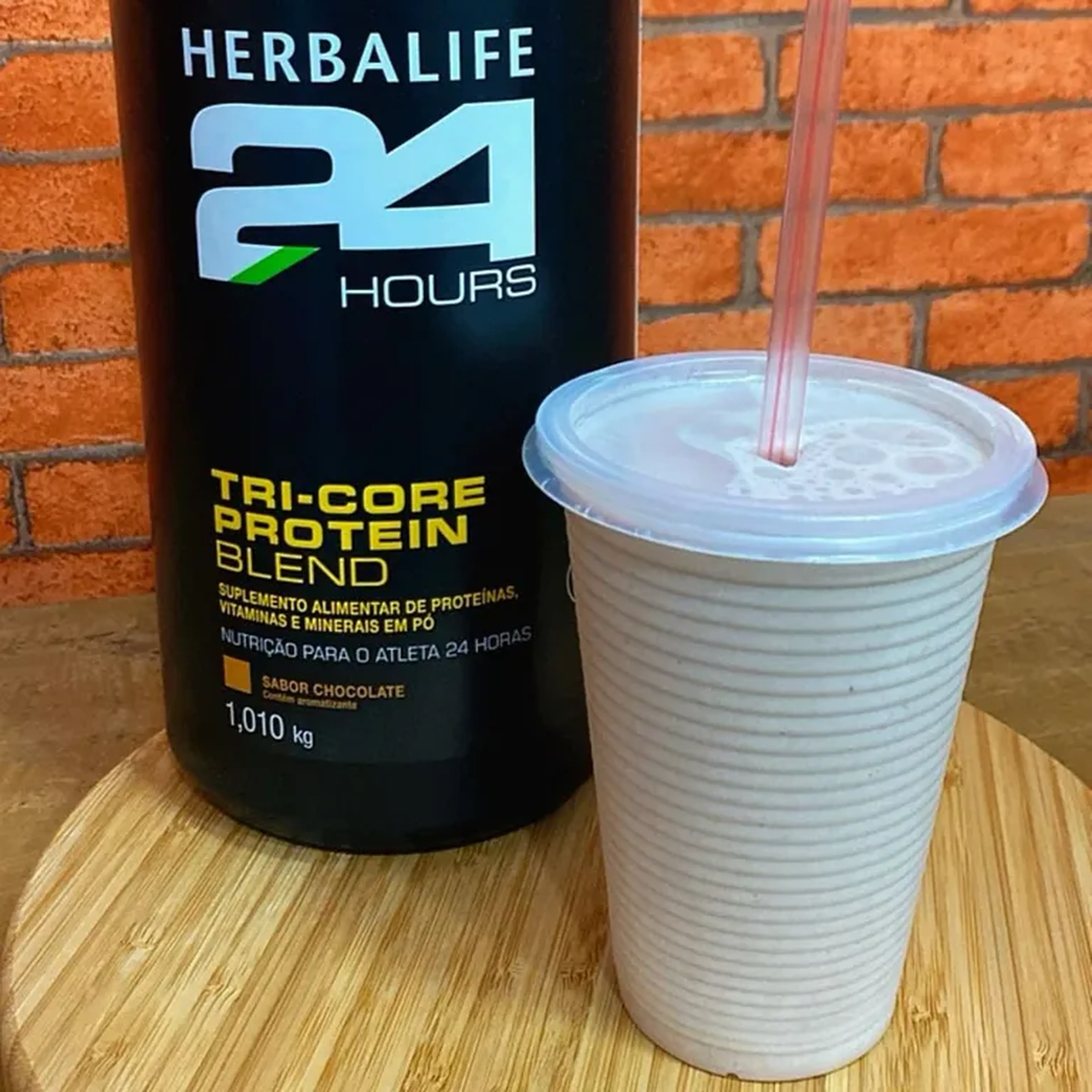 Tri-Core Protein Blend Chocolate (copo ou garrafa de 500ml) imagem