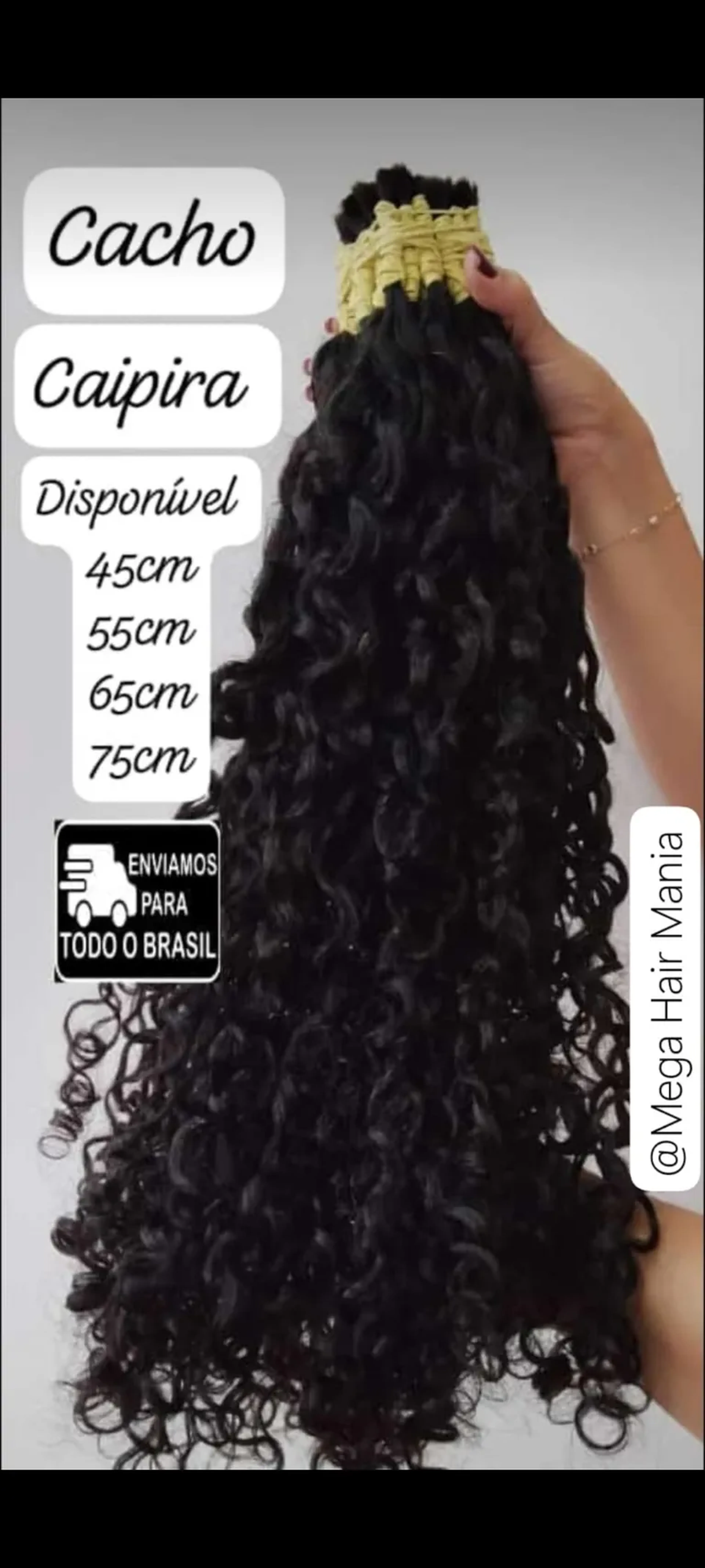 Cacho Caipira 75cm imagem