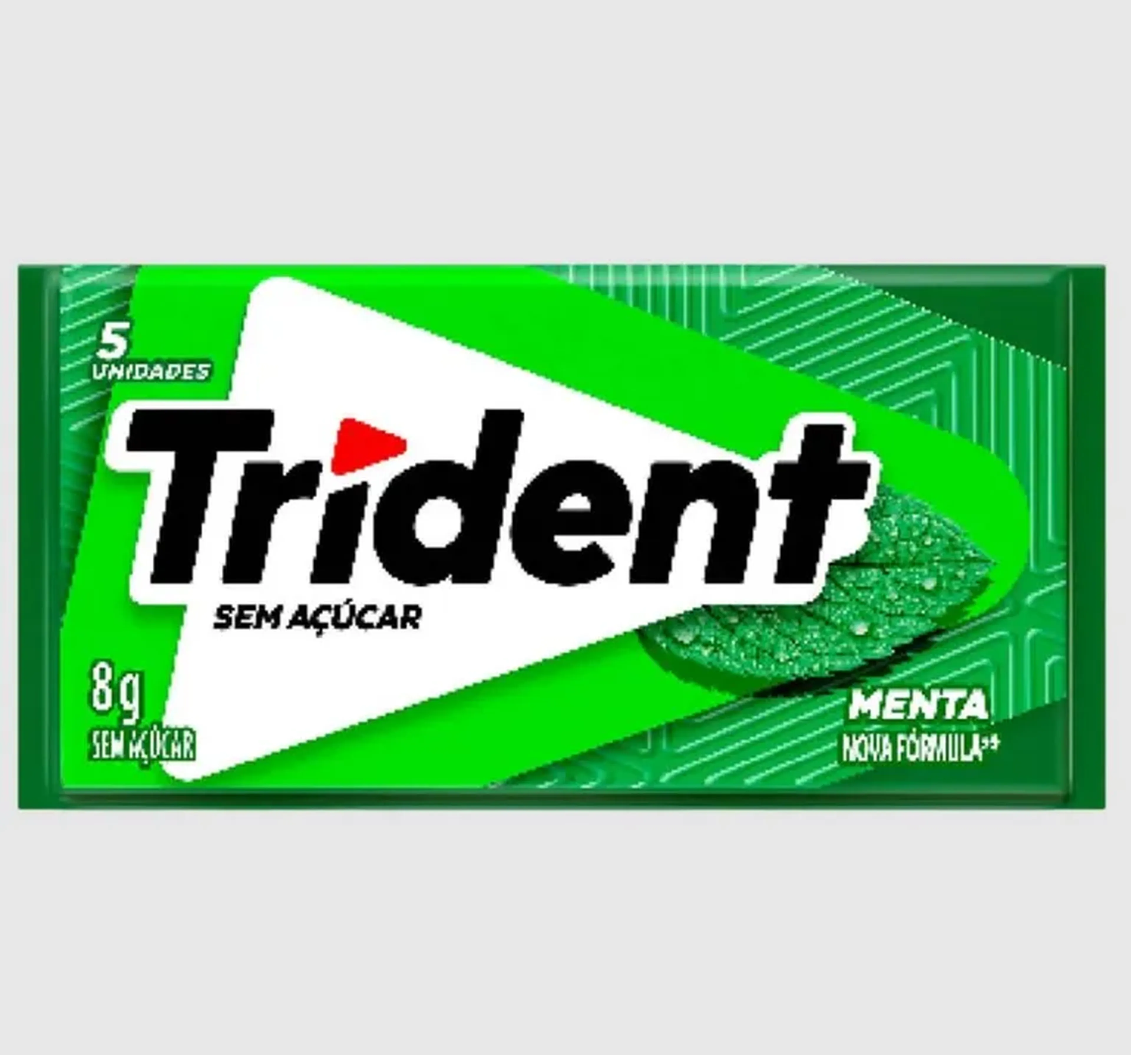 CHICLE TRIDENT MENTA VERDE 8G imagem