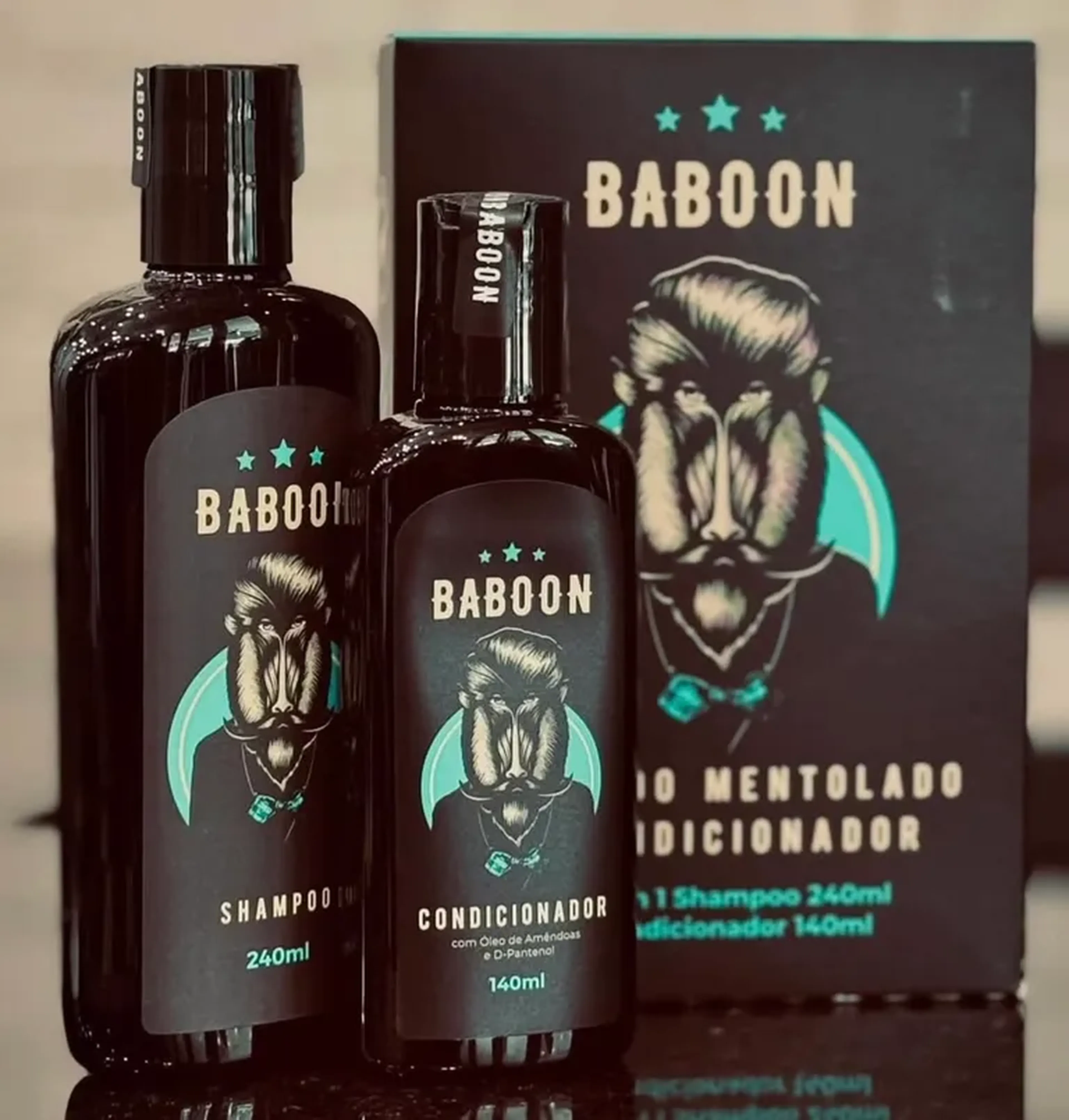 BABOON KIT SHAMPOO E CONDICIONADOR imagem