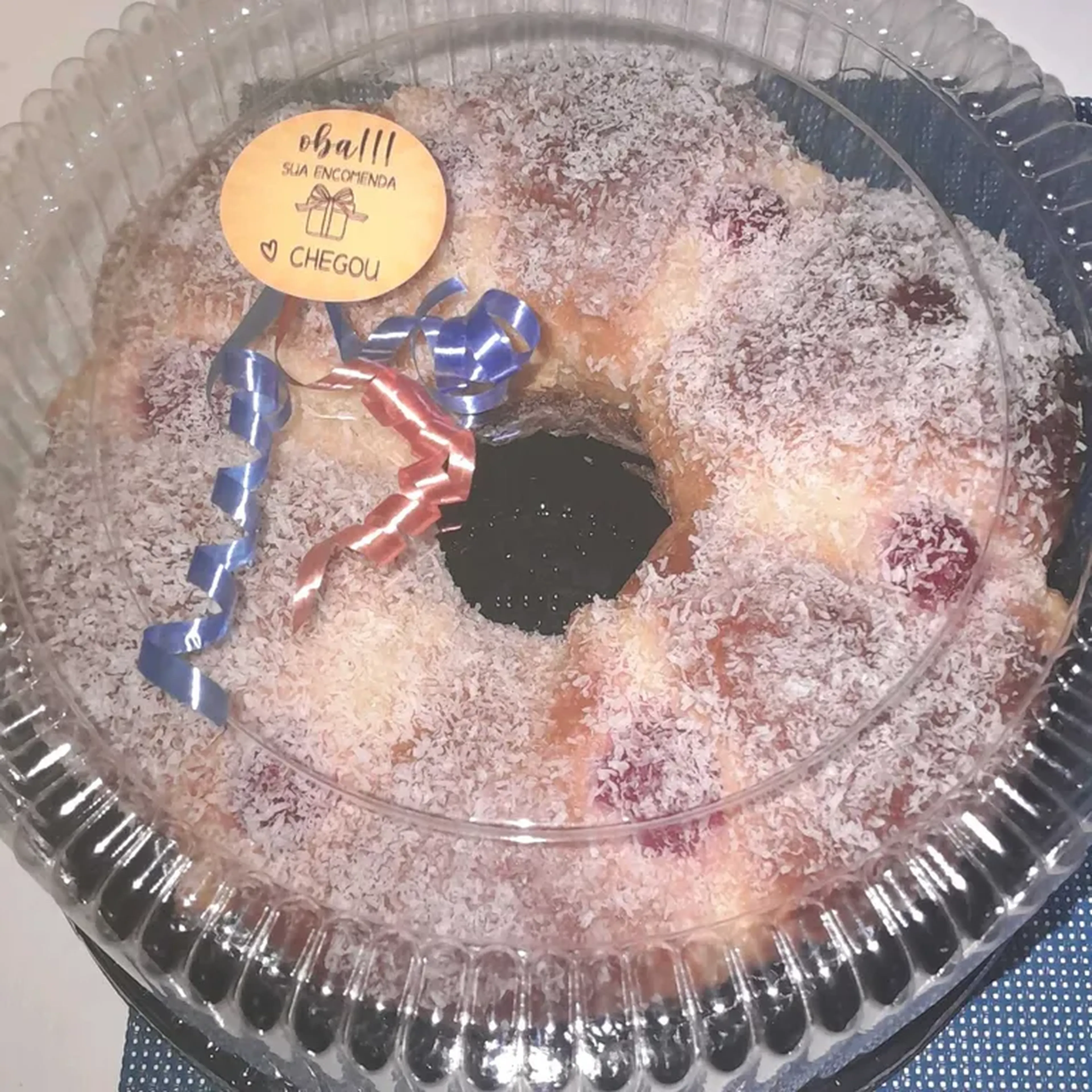 Rosca com Coco imagem
