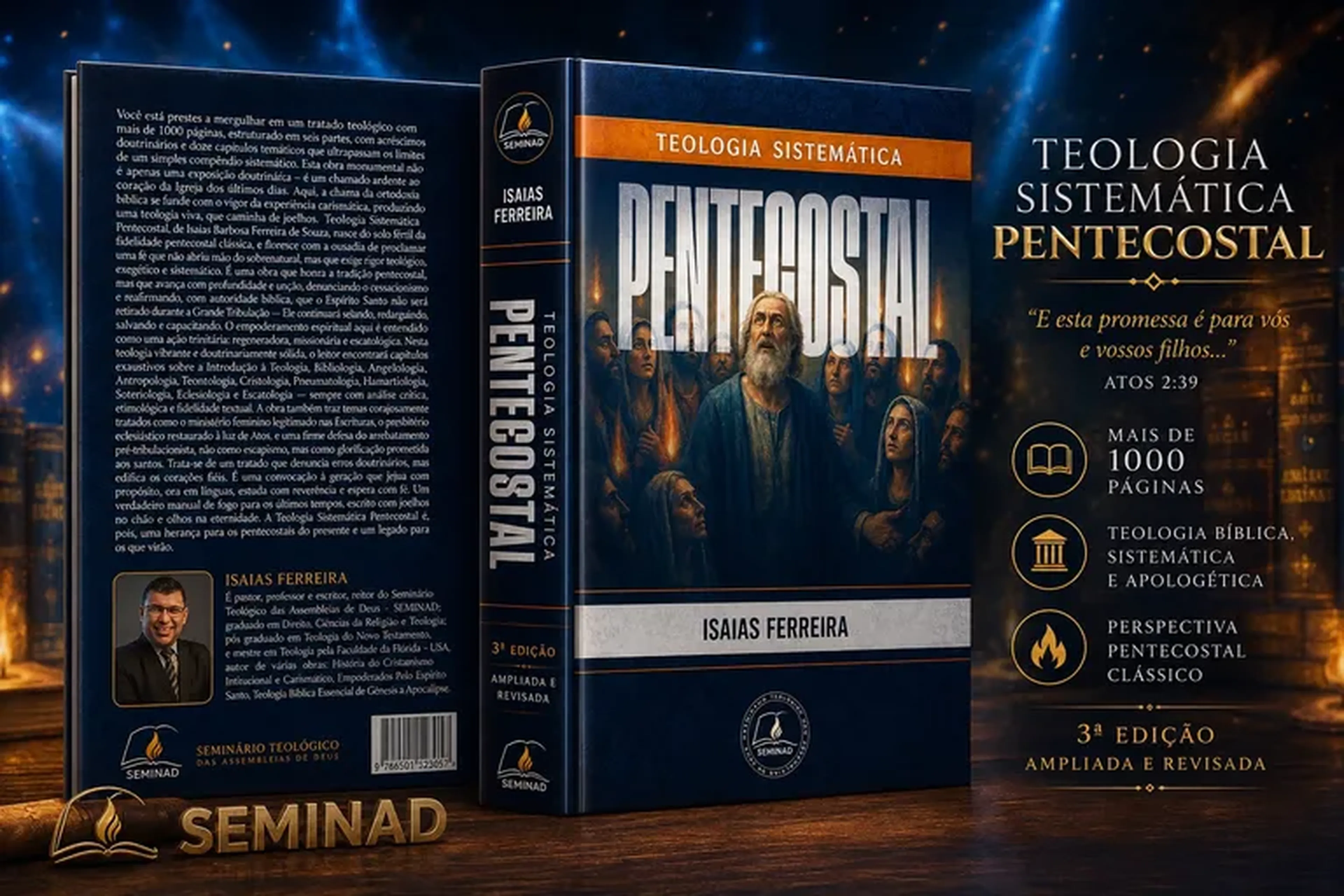 Teologia Sistemática Pentecostal - Isaias Ferreira Th. M. imagem