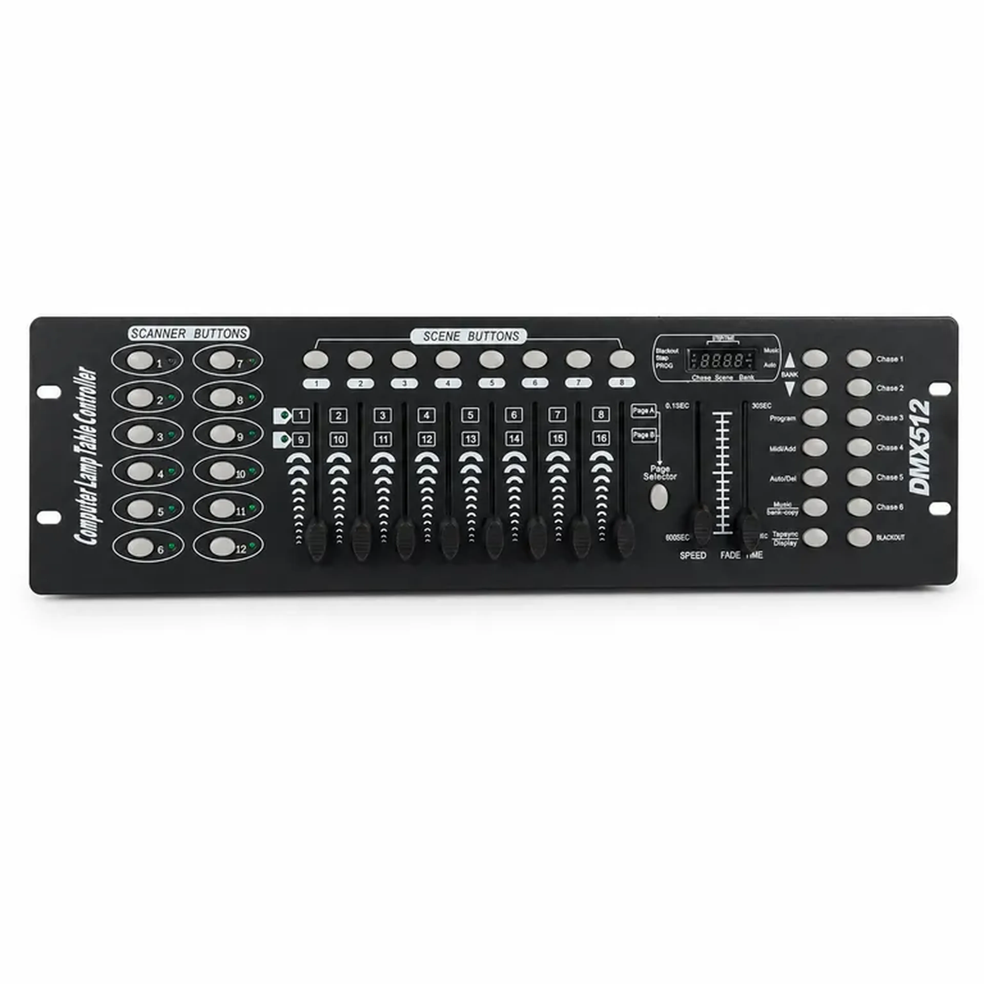 Mesa Controladora Dmx 512 Iluminação E Efeitos 192 Canais imagem