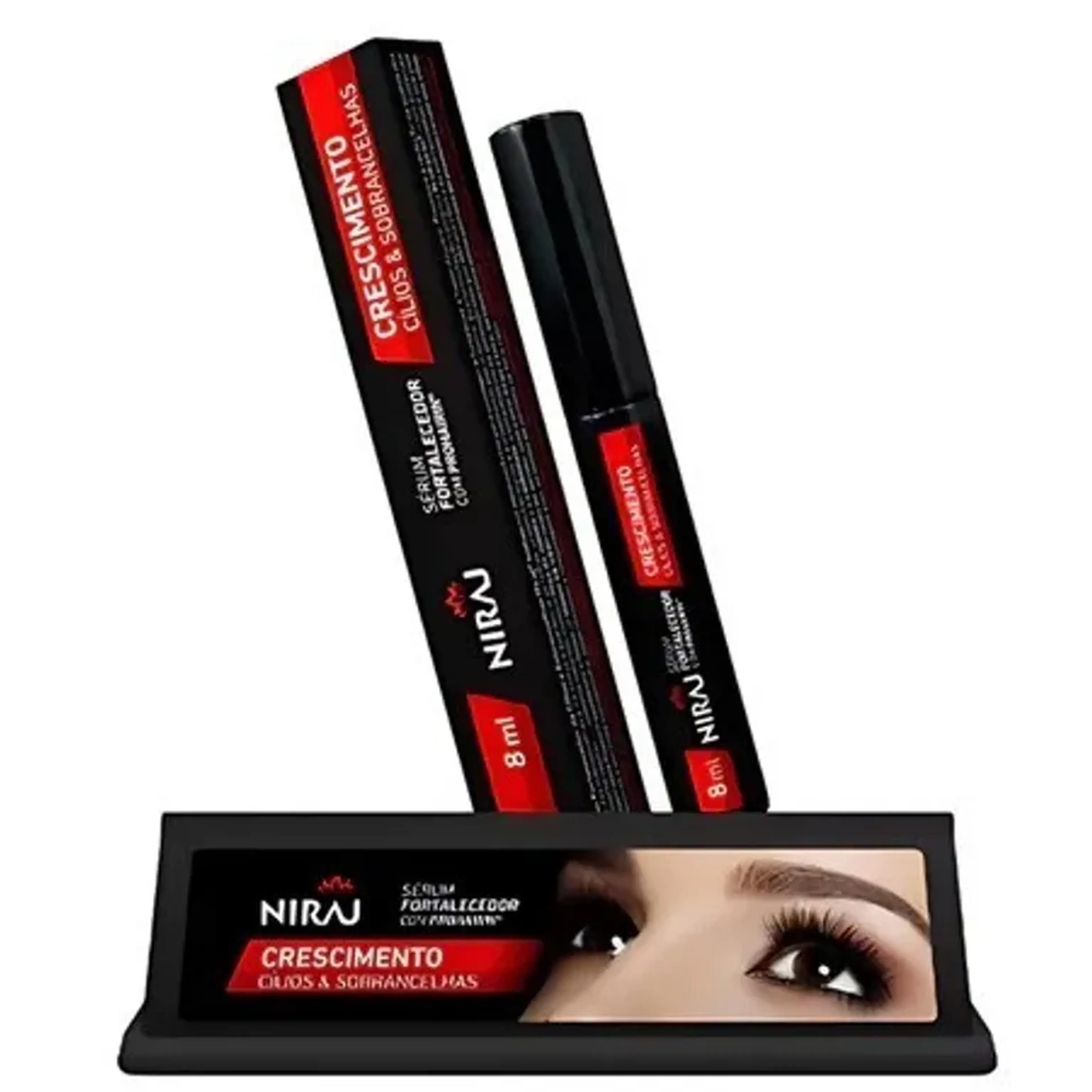 Sérum Crescimento Cílios e Sobrancelha Niraj 8ml imagem