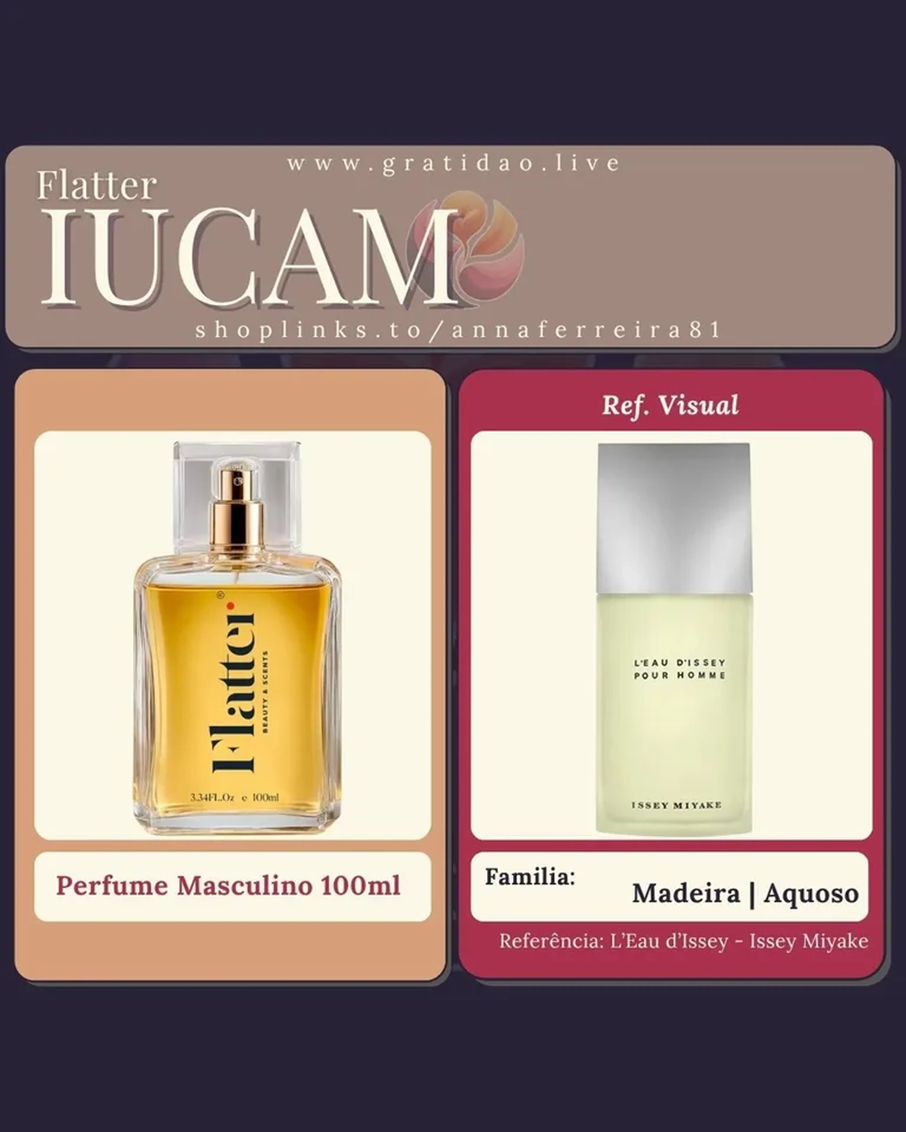 Lucam - Perfume Masculino imagem