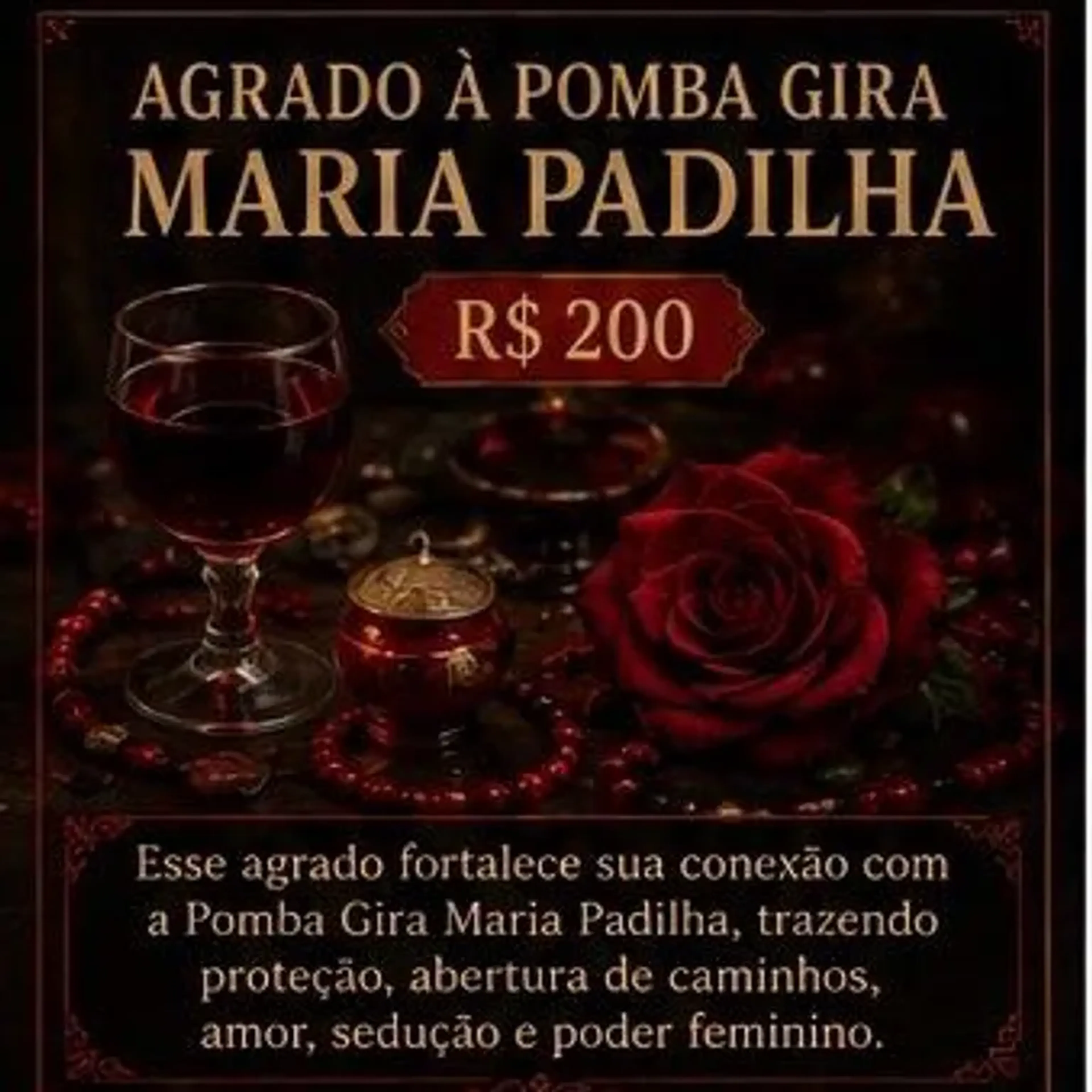 Agrado a Maria Padilha imagem