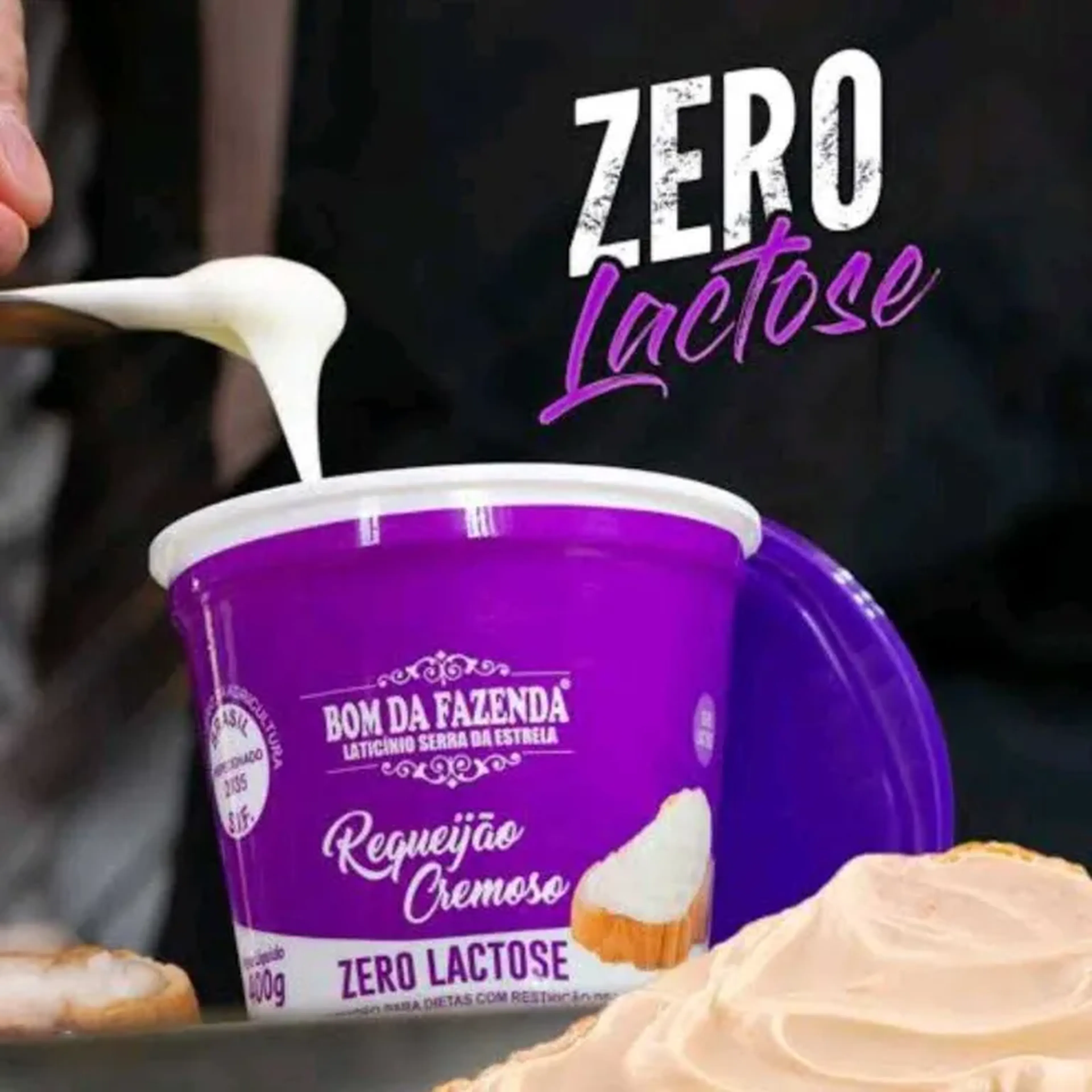 Requeijão Cremoso Zero Lactose imagem