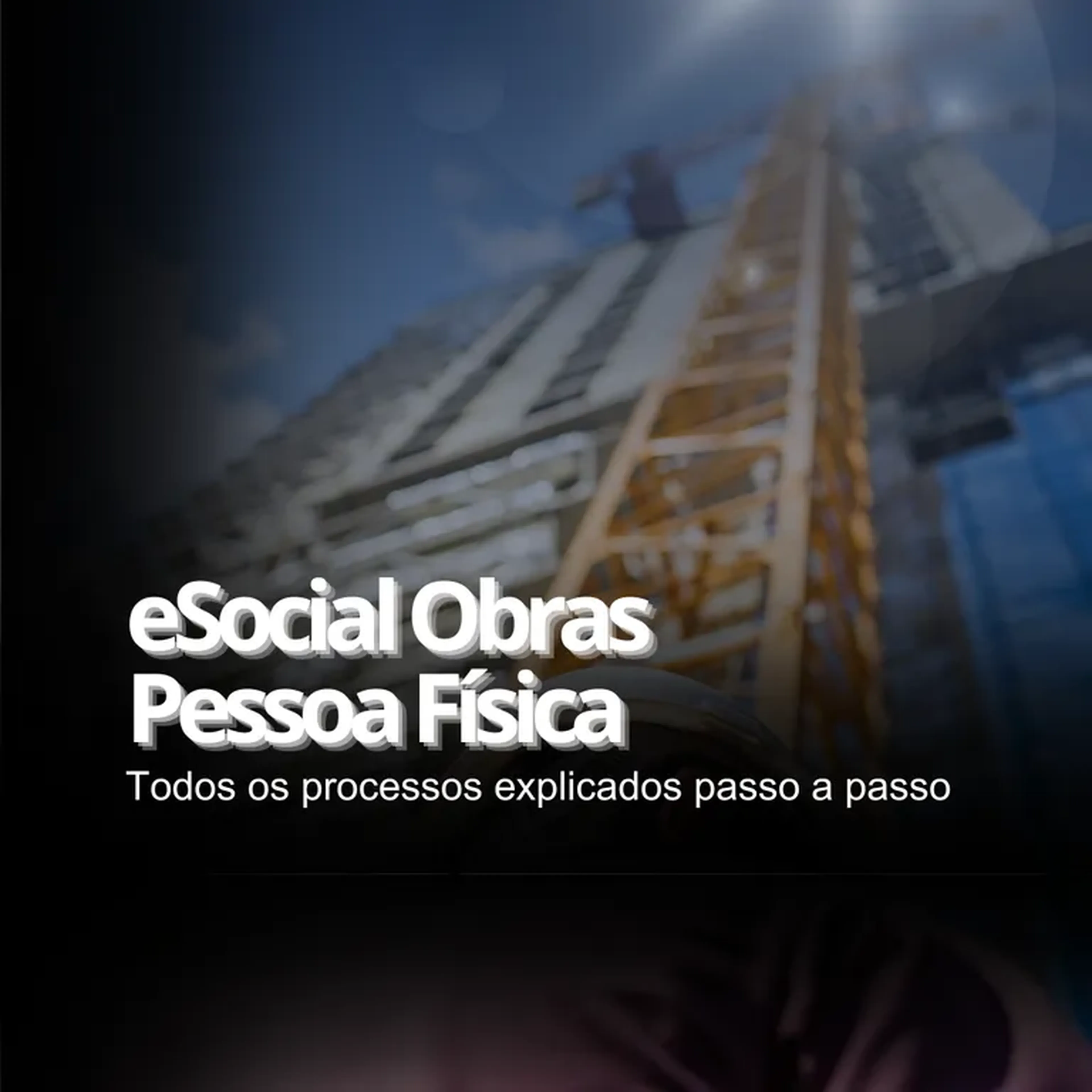 curso de eSocial obras imagem