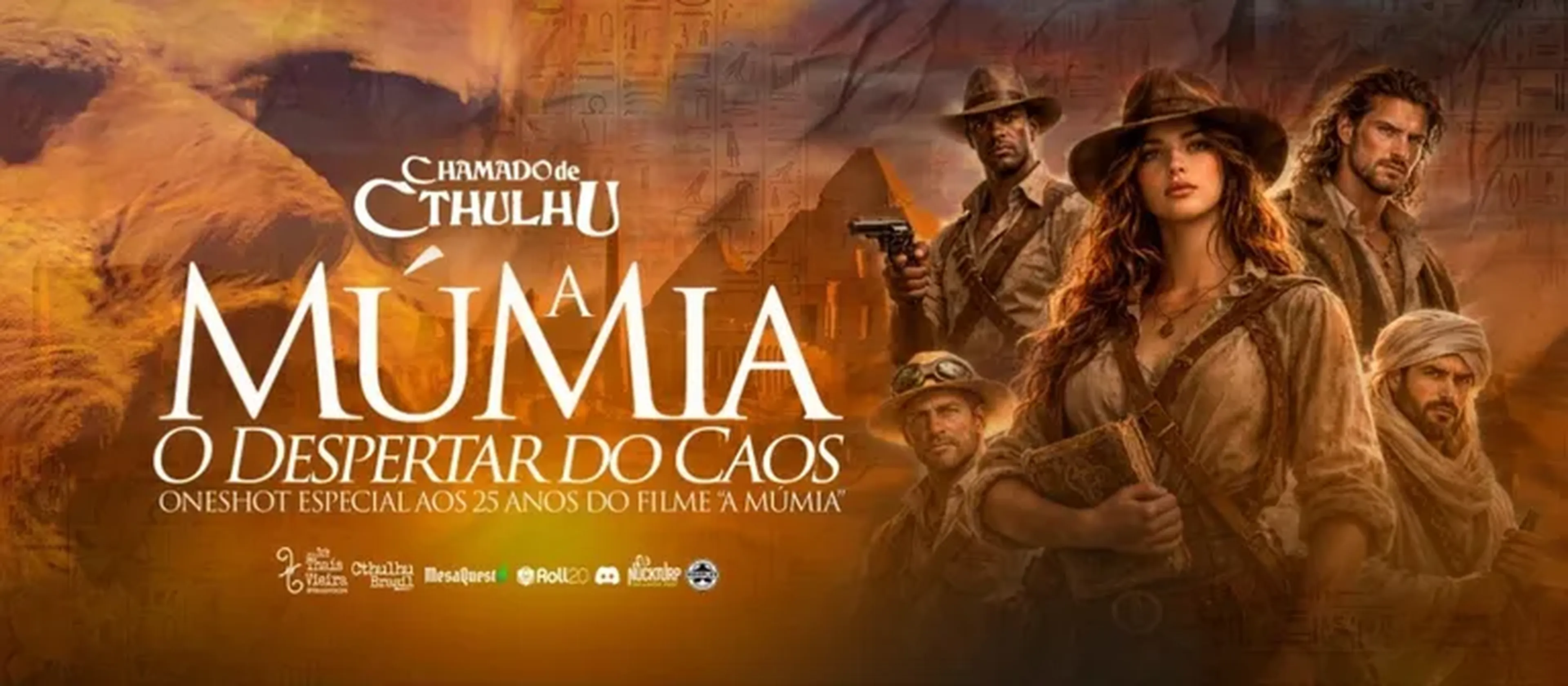 Call of Cthulhu: Mesa Temática - A Múmia: O Despertar do Caos imagem