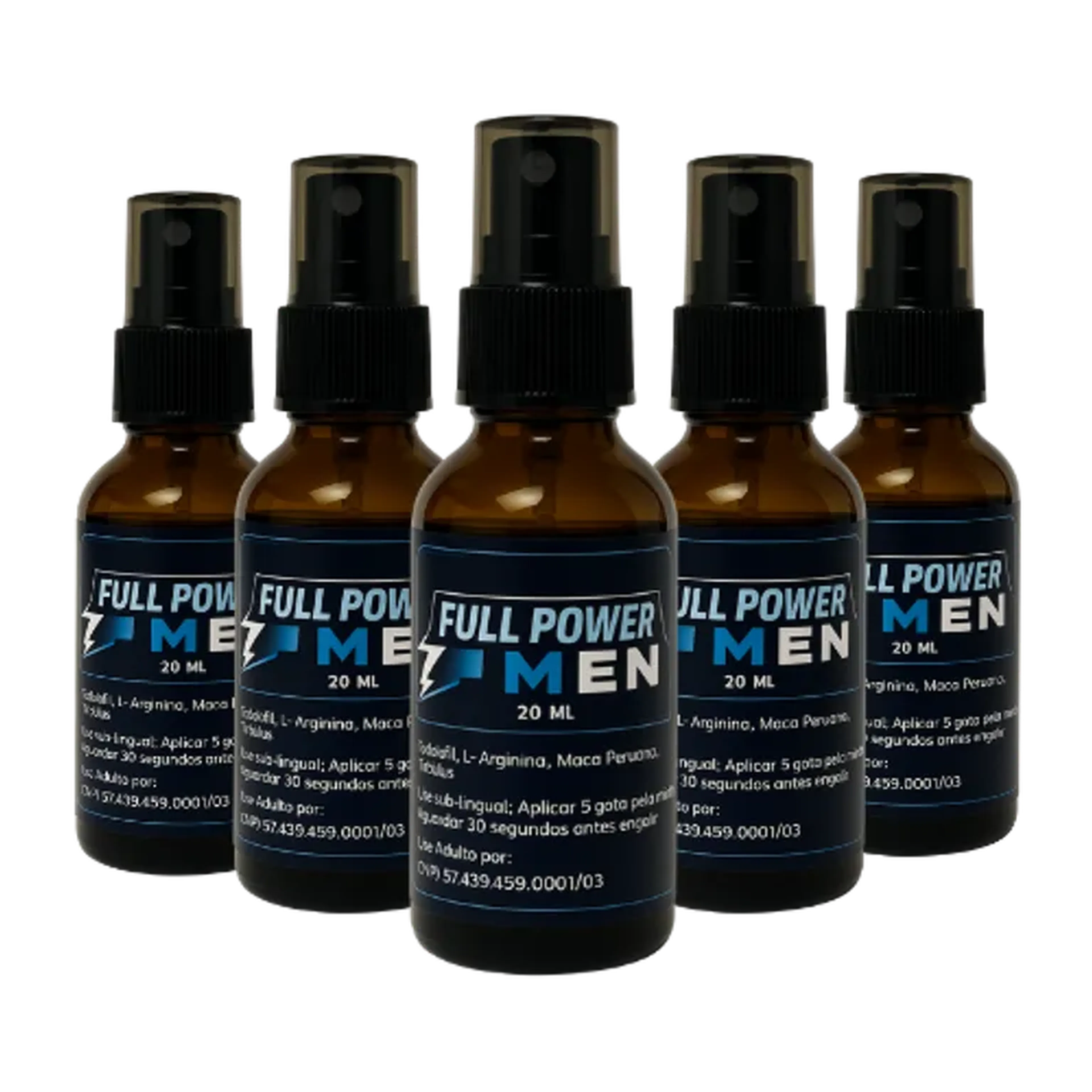 Full Power Men 5 Frascos imagem