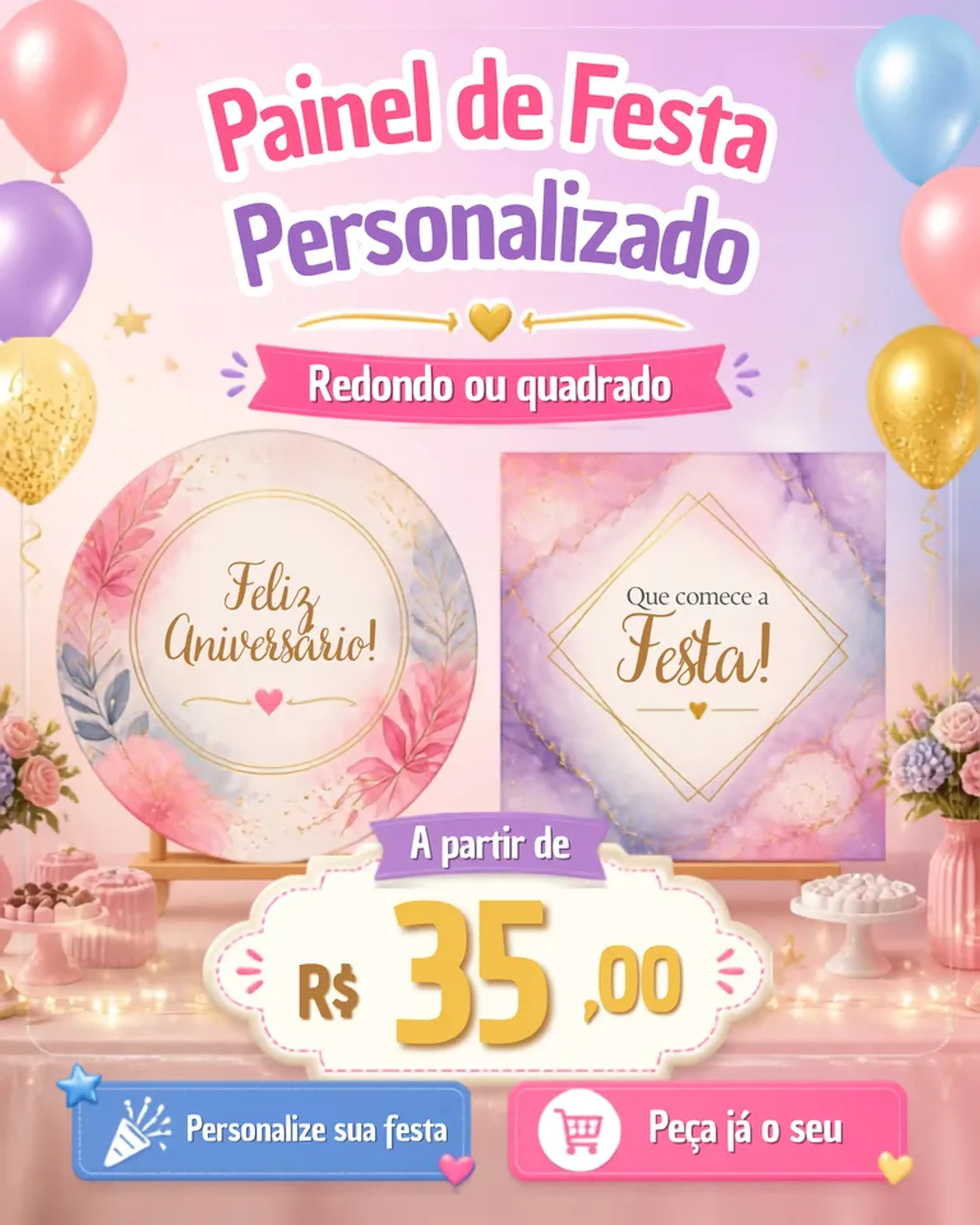 Painel de Festa imagem