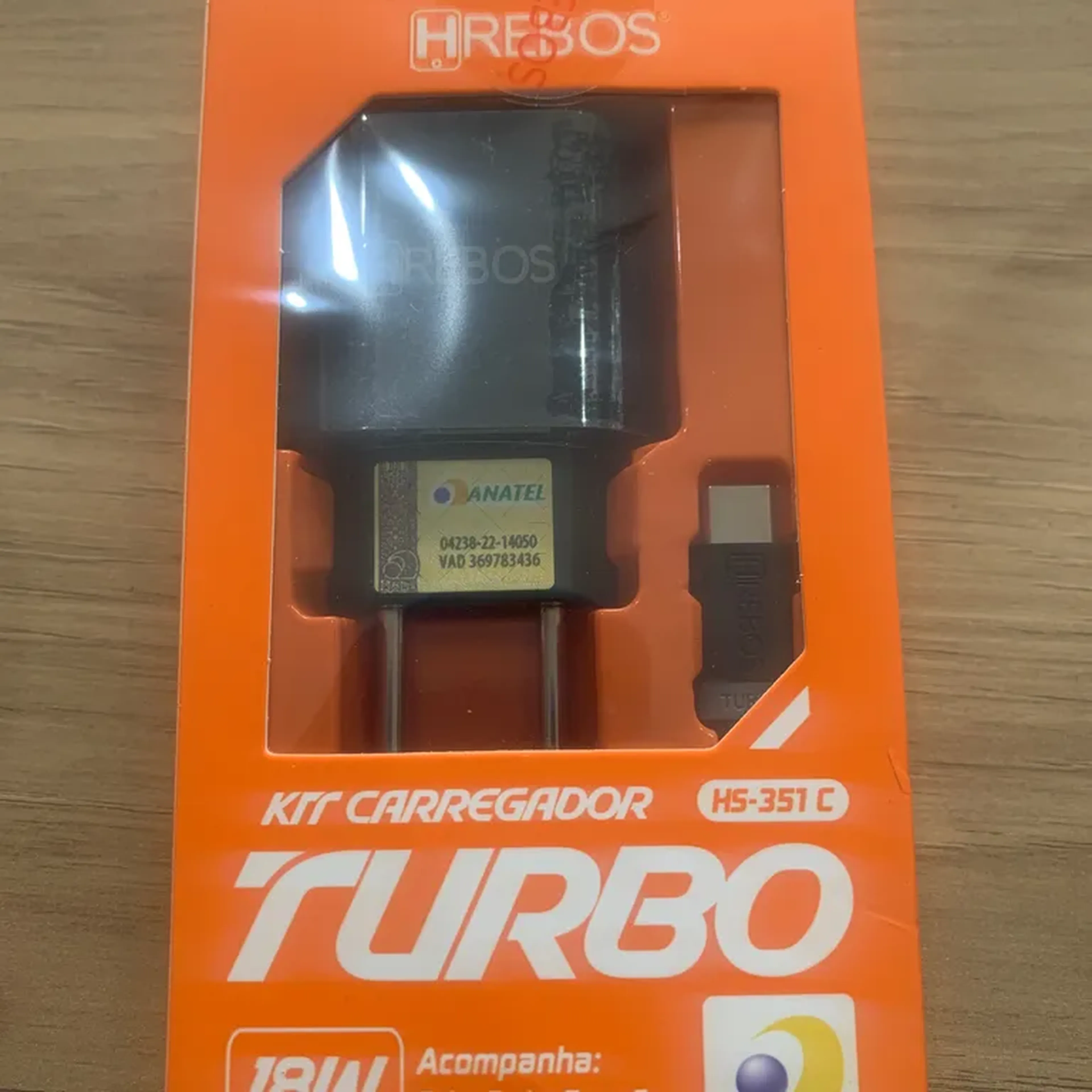 Kit Carregador Turbo tipo C imagem