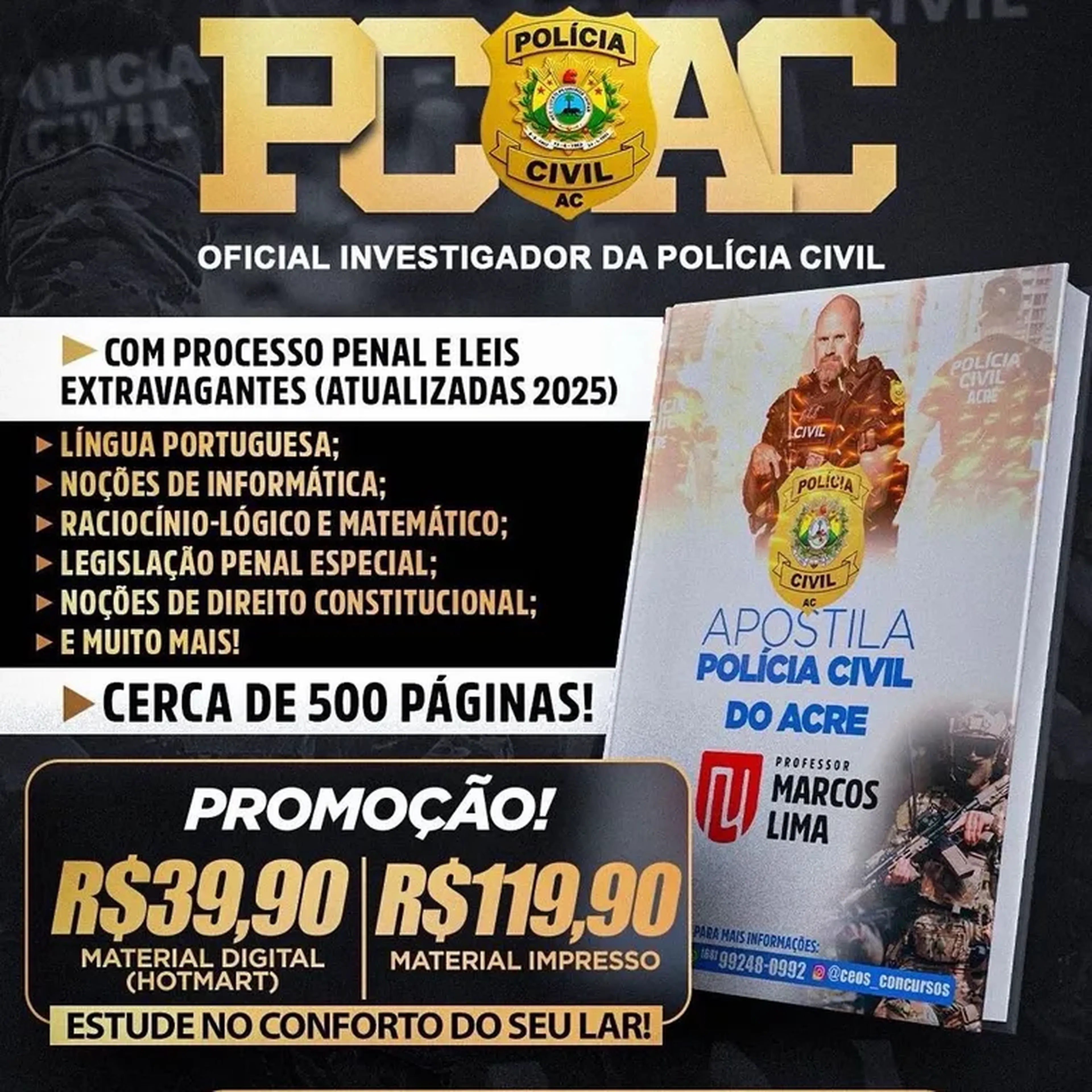Apostila PCAC imagem