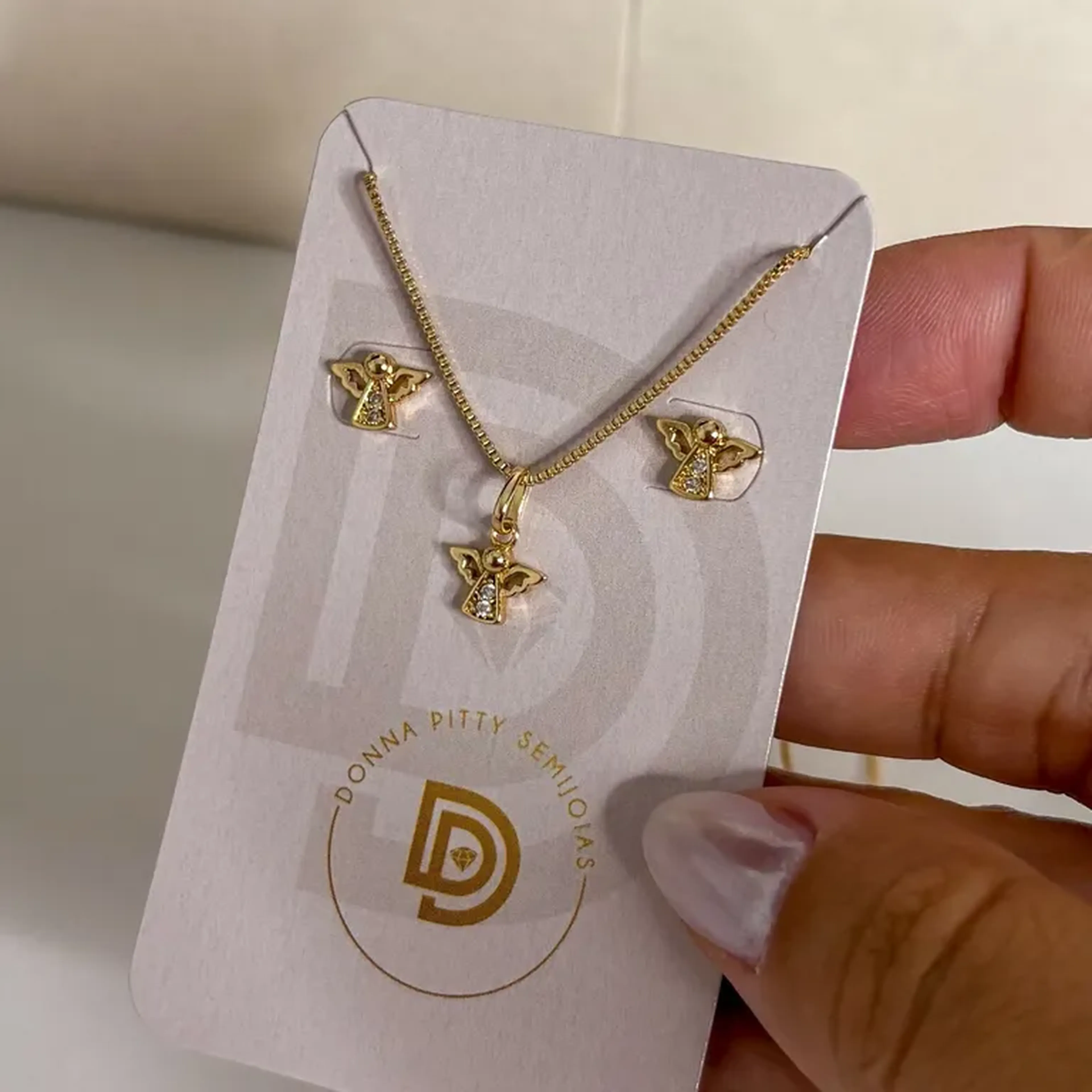 conjunto anjo da guarda imagem