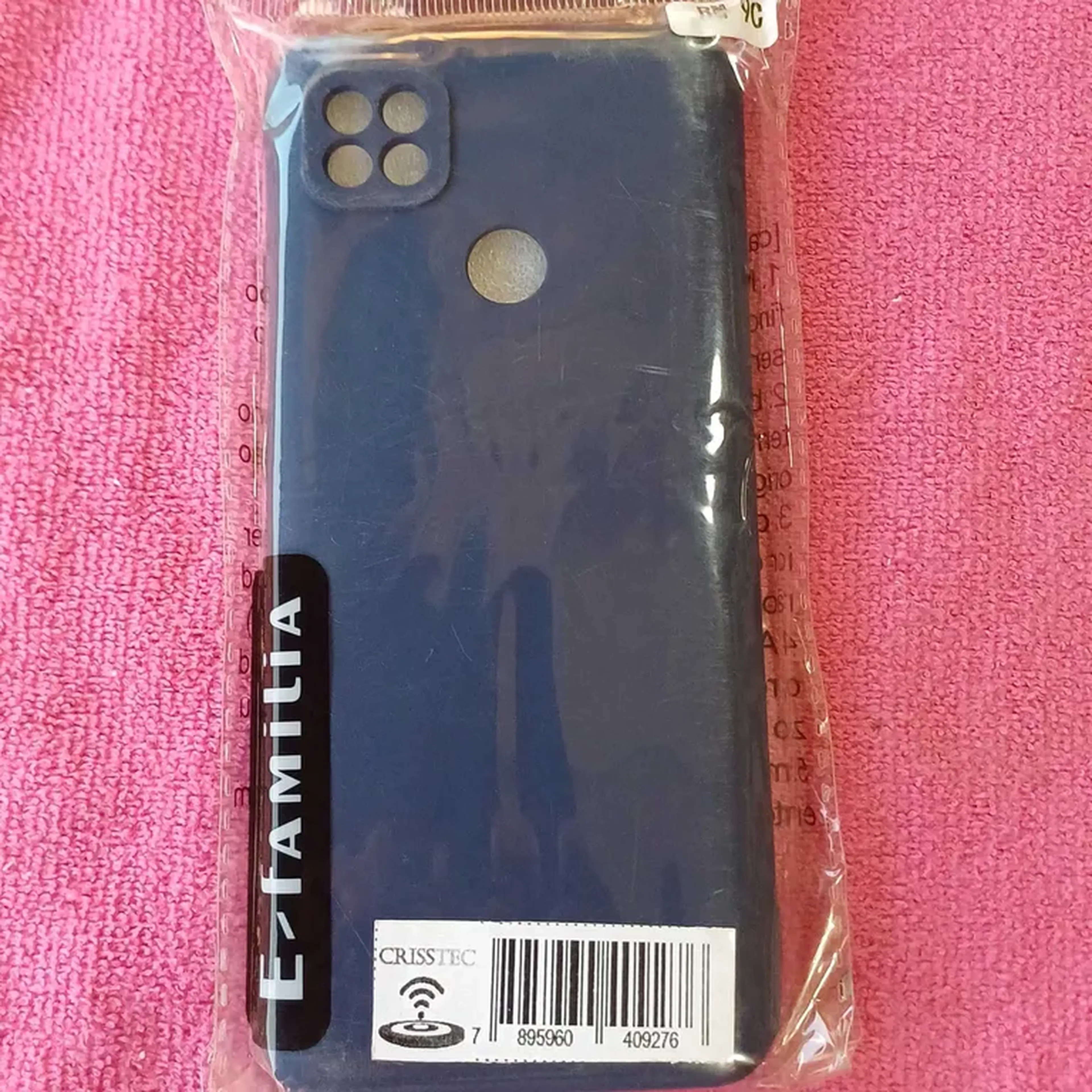 Capinha para Redmi 9c, Silicone Aveludada imagem
