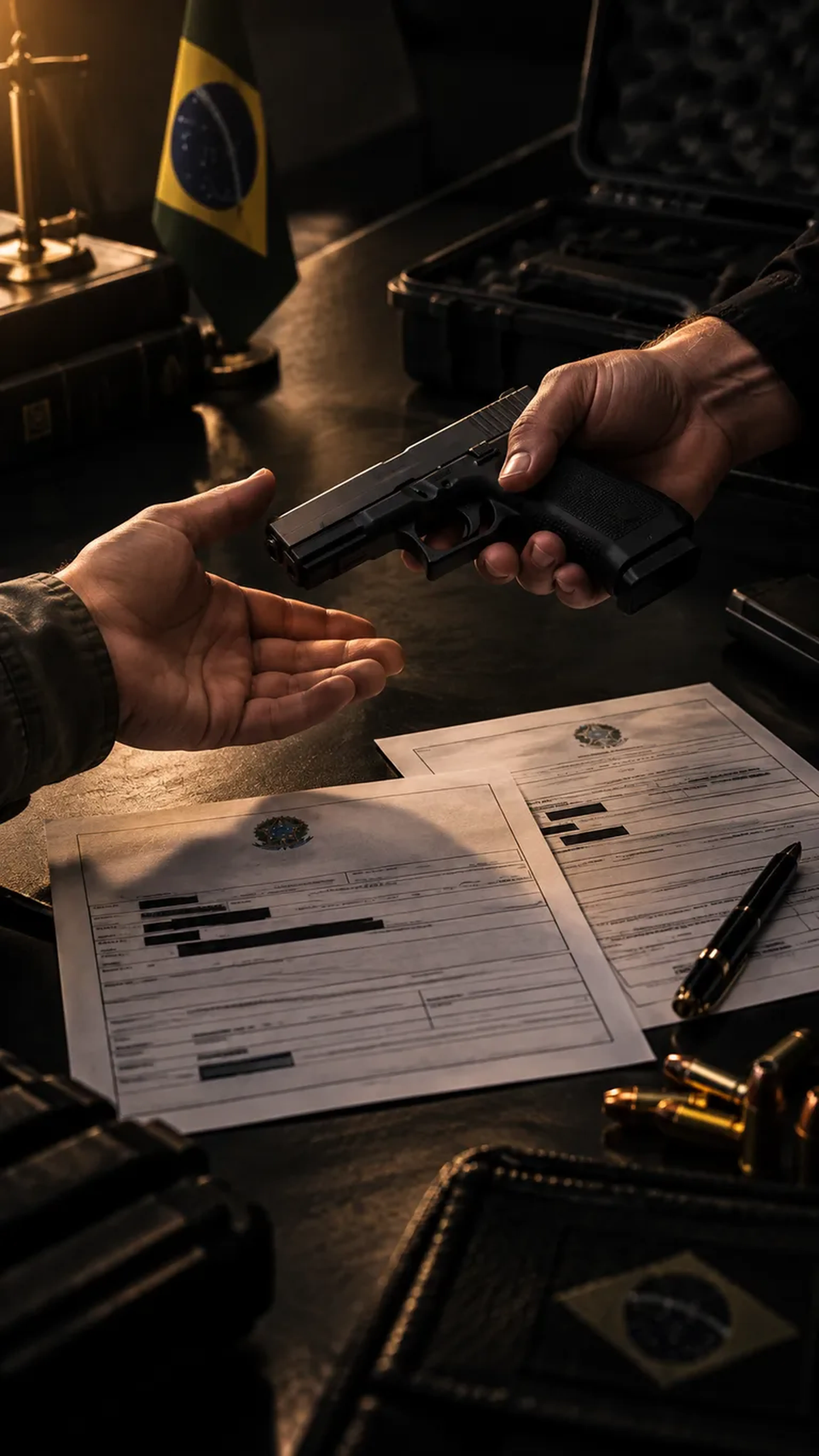 Transferência de Arma imagem
