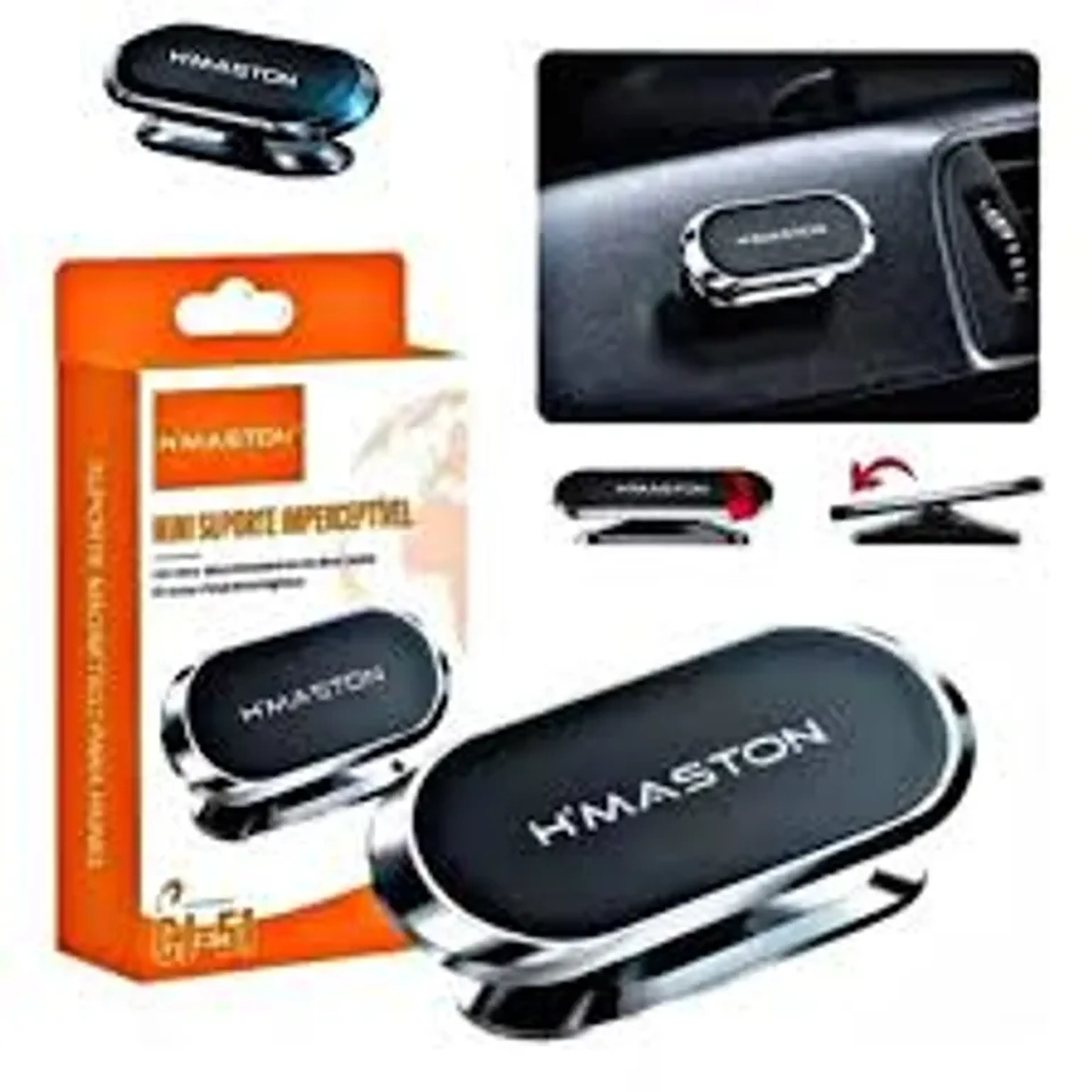 SUPORTE MAGNETICO H'MASTON ROTAÇÃO 360º CJ-51 imagem